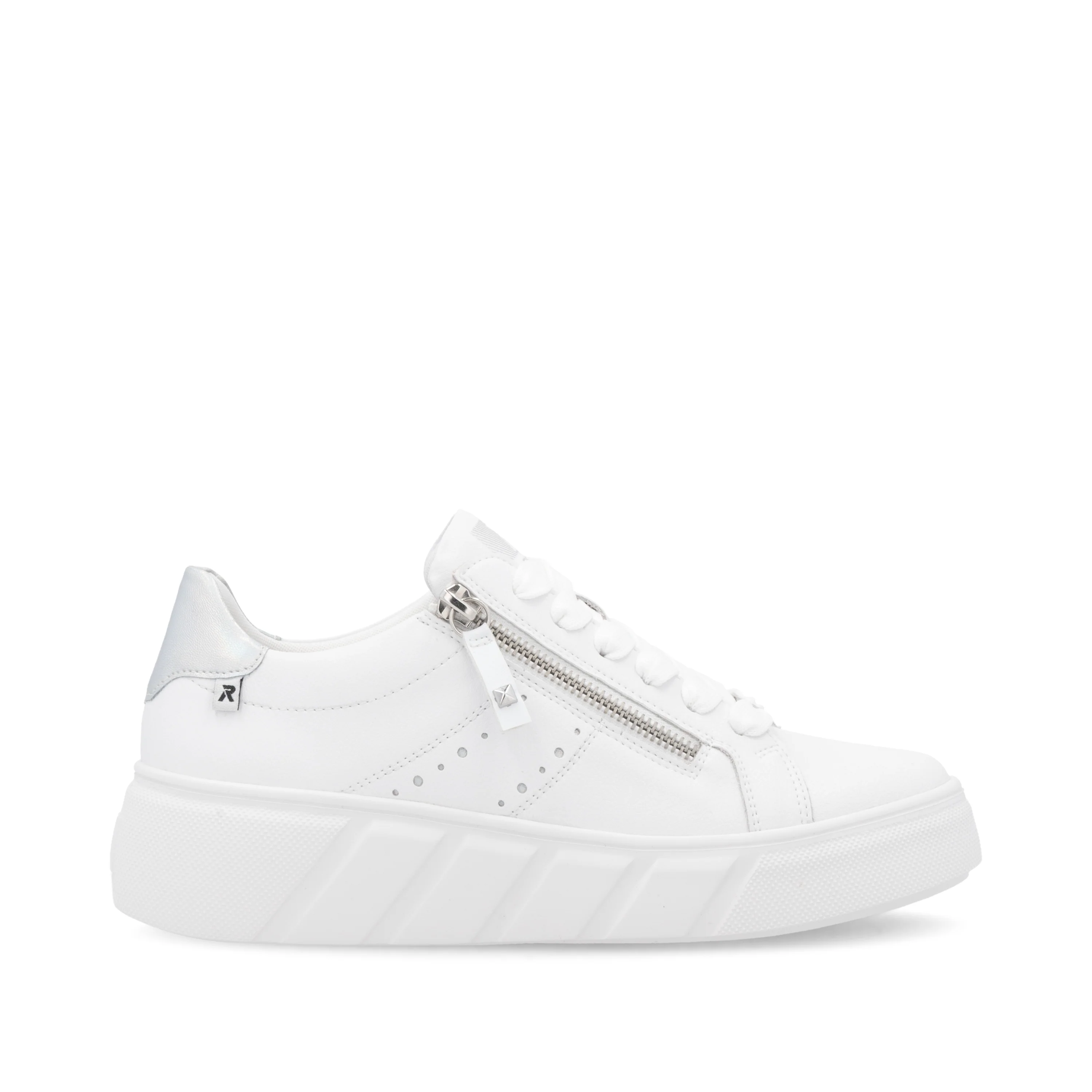 Rieker Women's Trainer - White | W2605-80 - Image 11