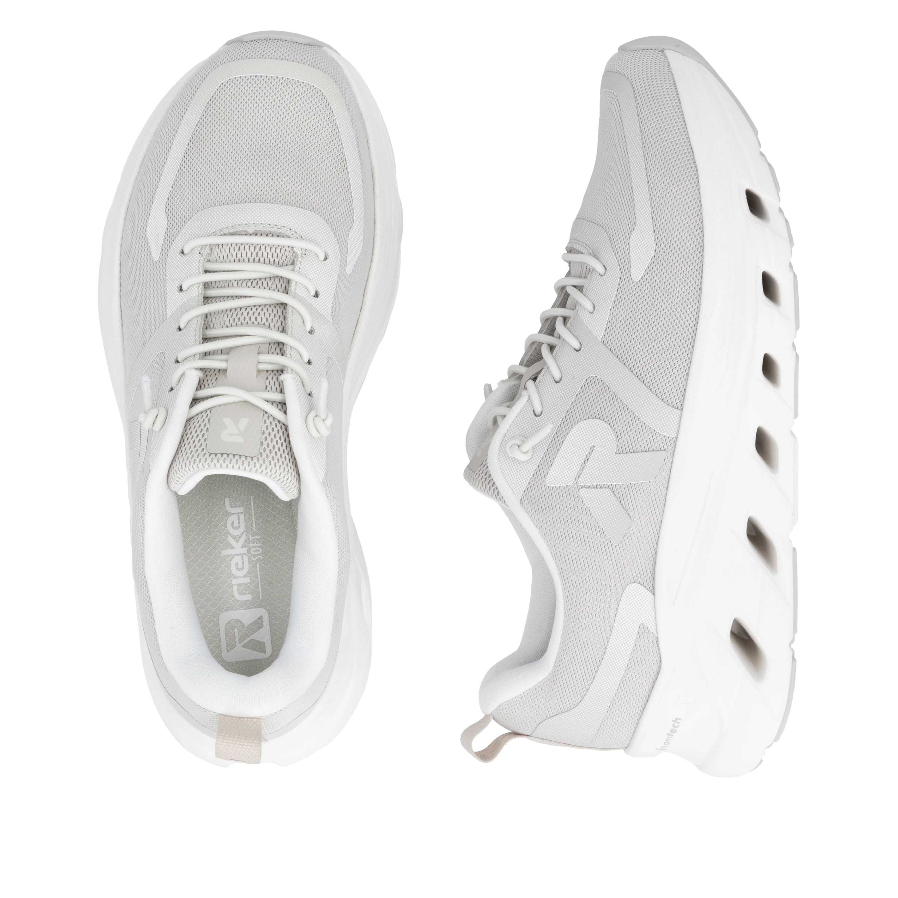 Rieker Sport Women's Trainer - Beige | W3504-60 - Image 20