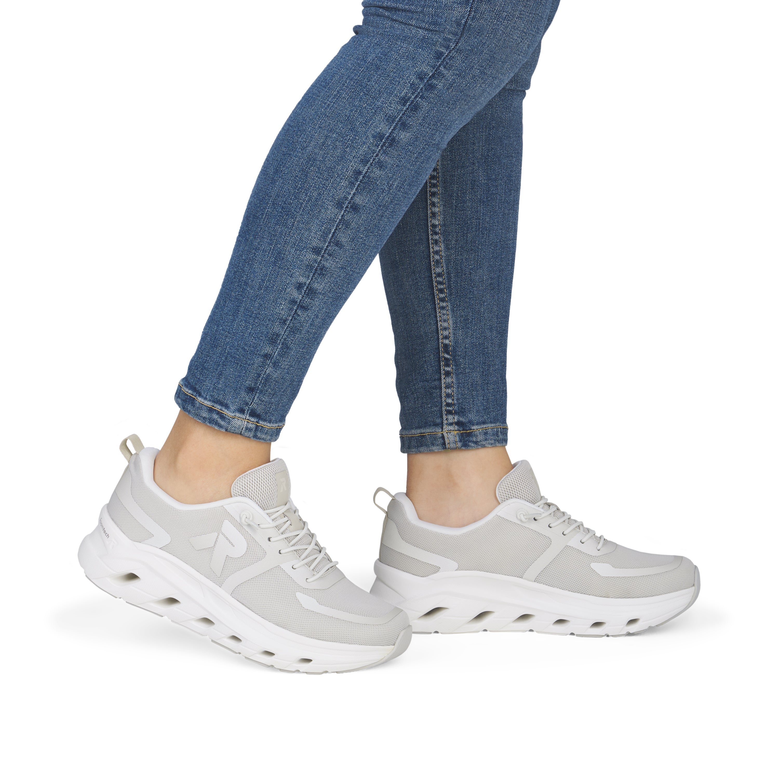 Rieker Sport Women's Trainer - Beige | W3504-60 - Image 21