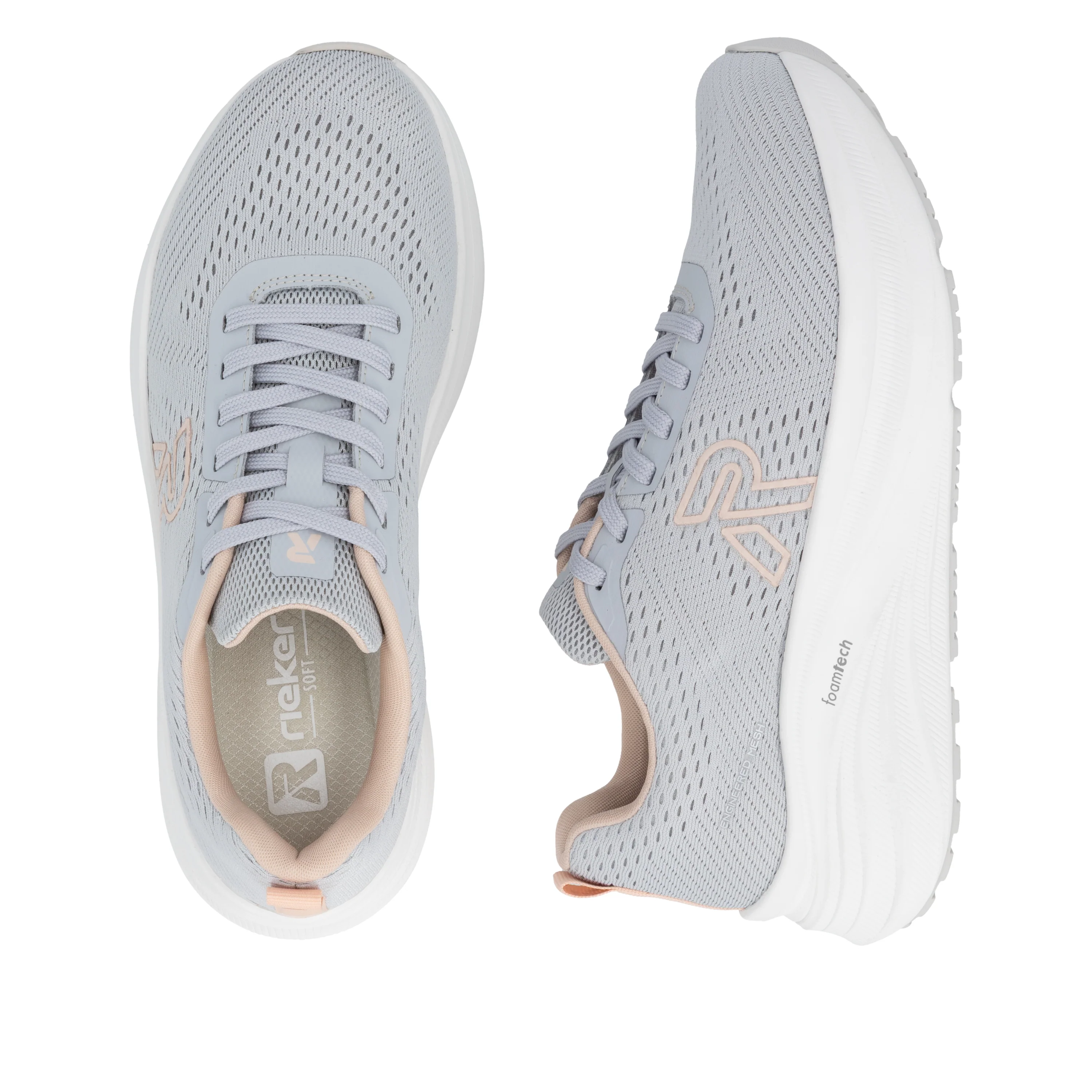 Rieker Sport Women's Trainer - Grey | W4101-41 - Image 17