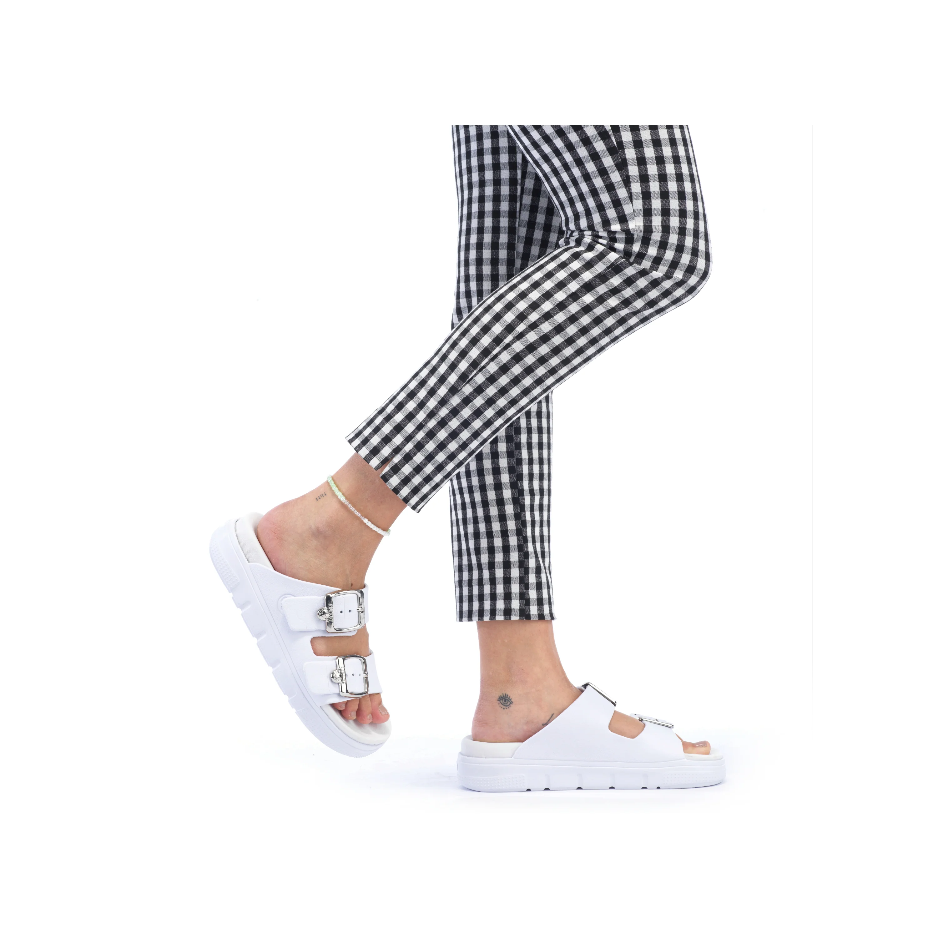 Rieker Woman's Sandals - White | P2180-80 - Image 12