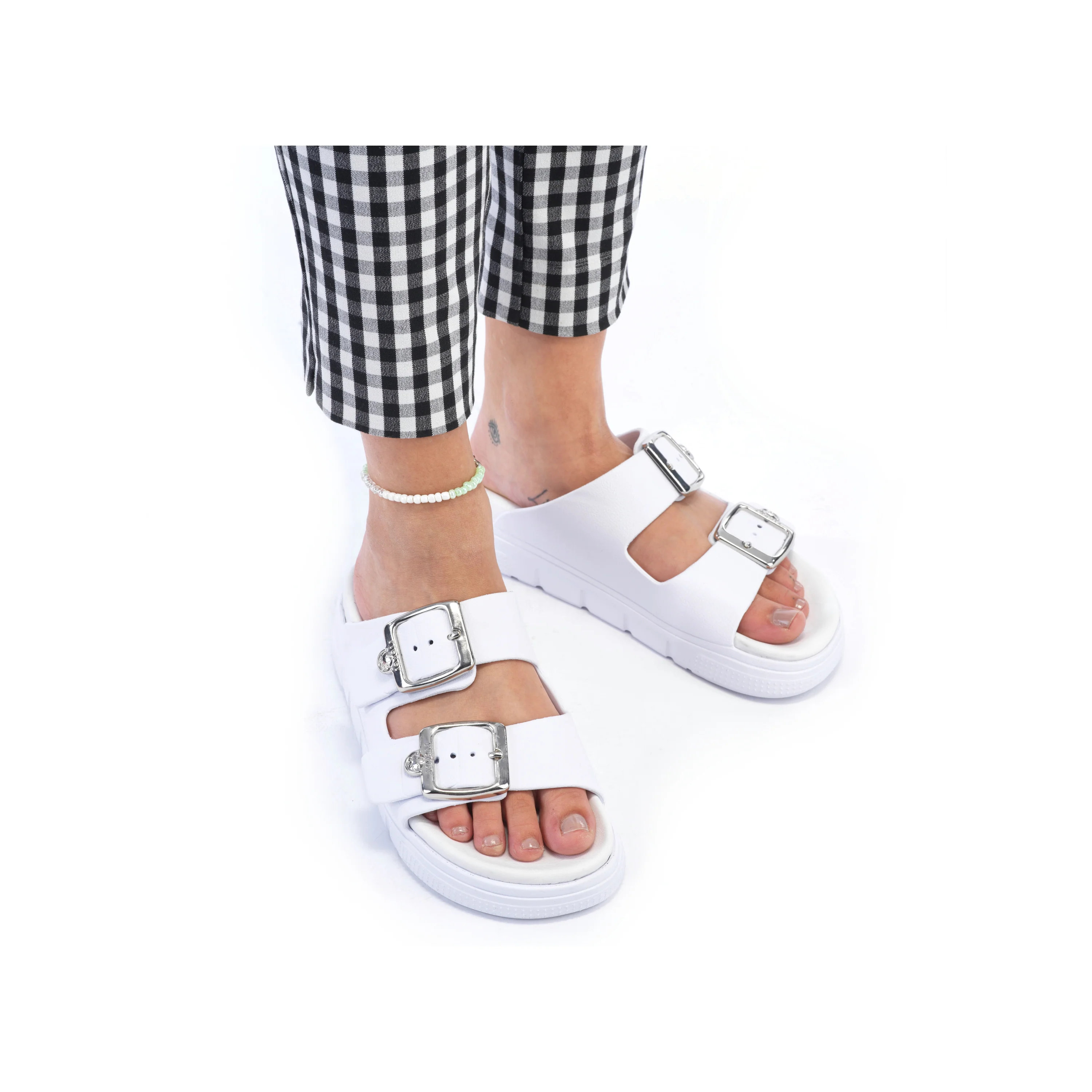 Rieker Woman's Sandals - White | P2180-80 - Image 14