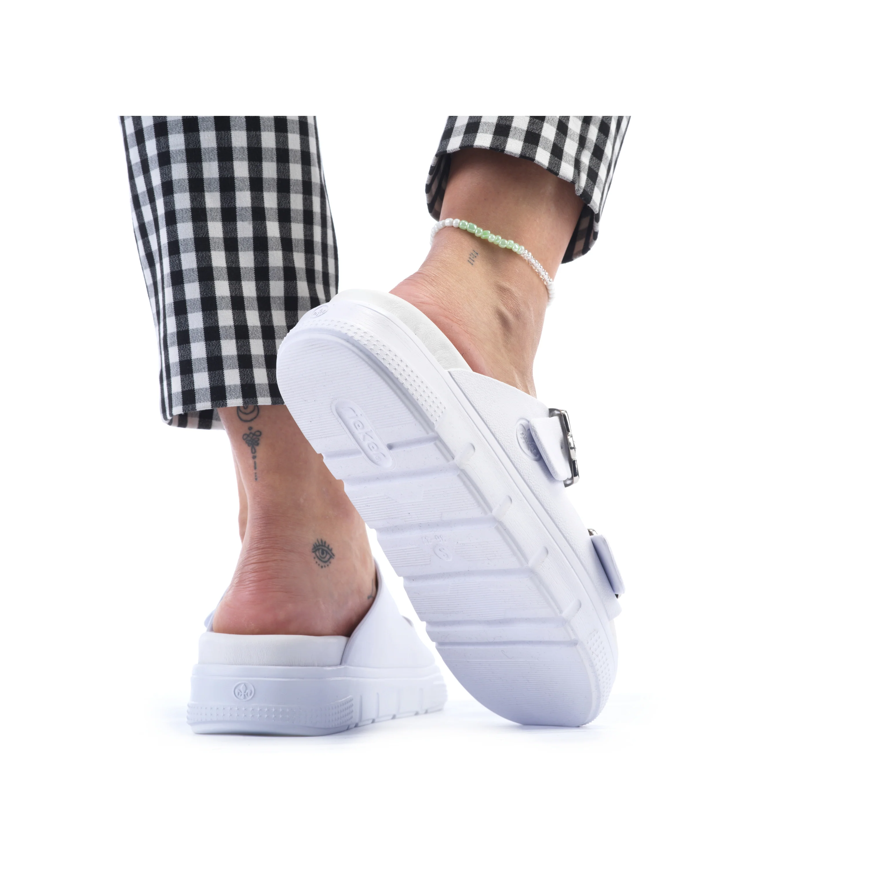 Rieker Woman's Sandals - White | P2180-80 - Image 22