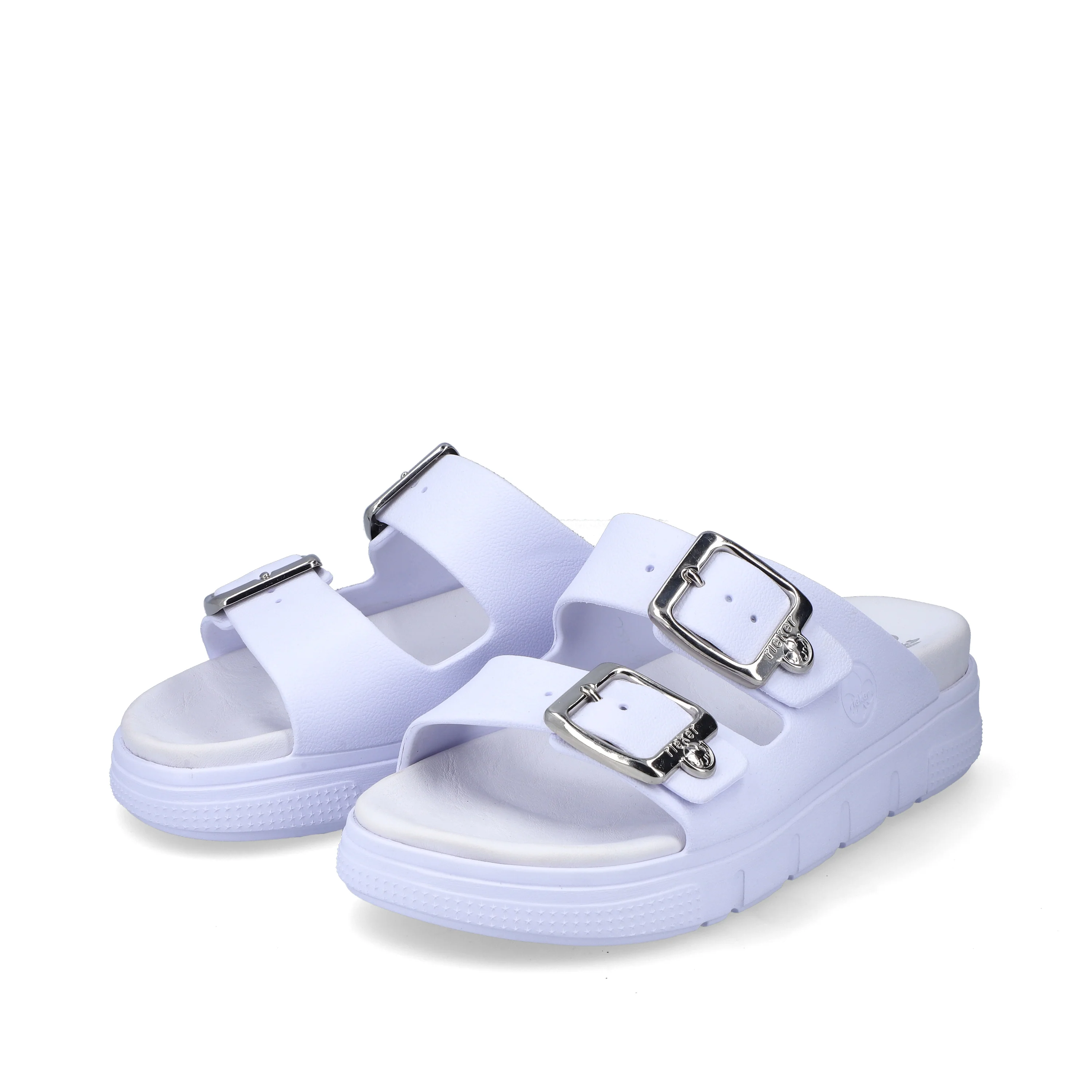Rieker Woman's Sandals - White | P2180-80 - Image 8