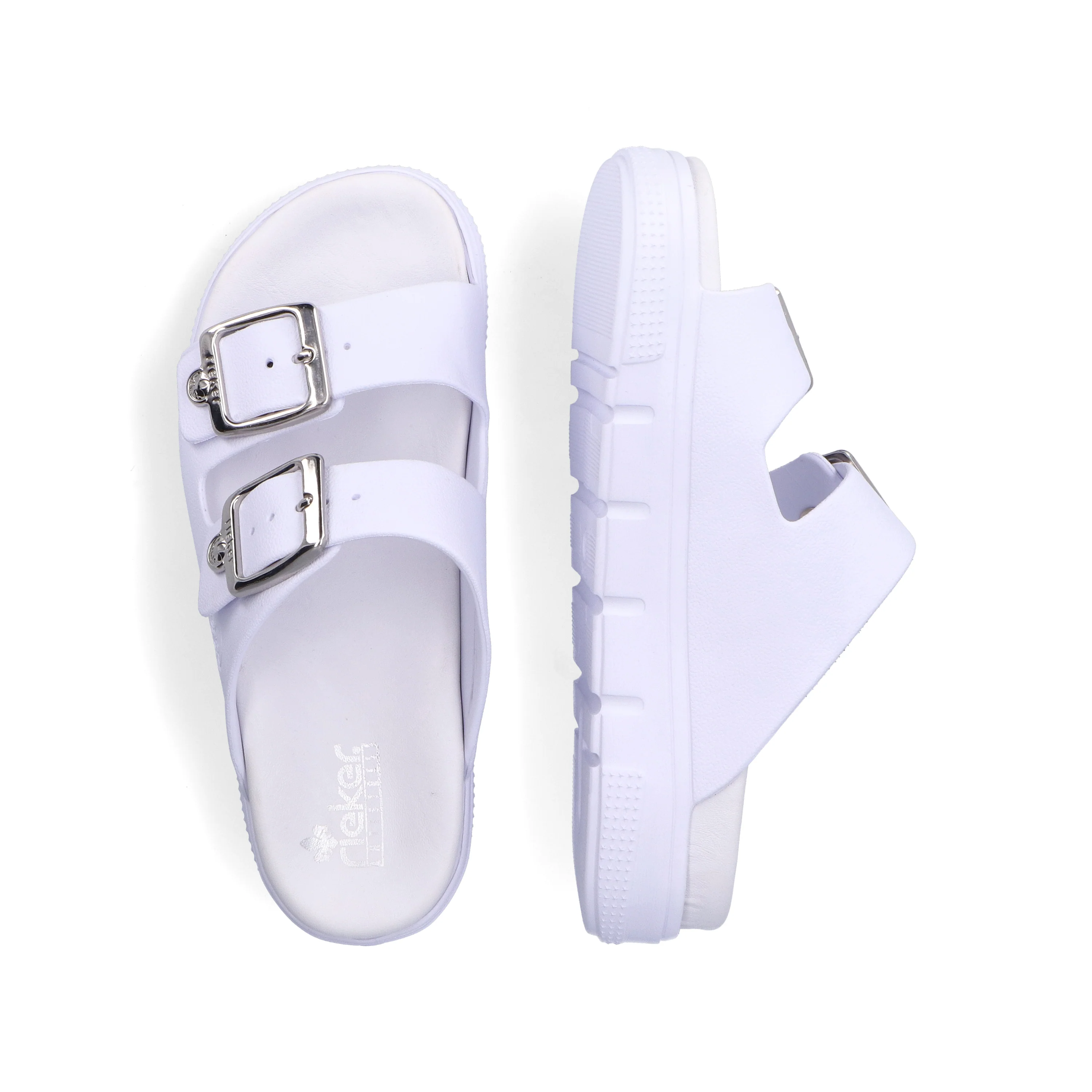 Rieker Woman's Sandals - White | P2180-80 - Image 9