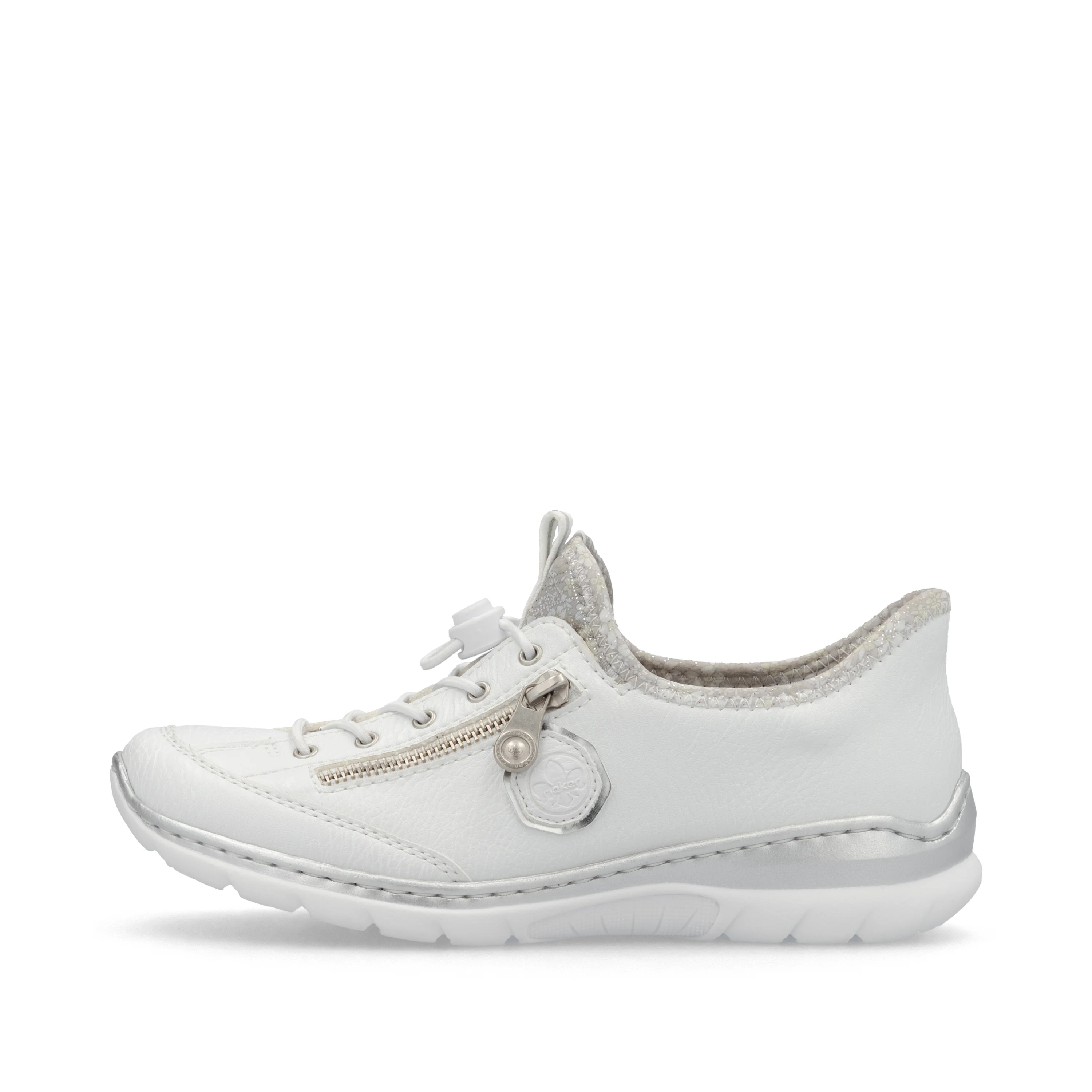 Rieker Woman's Shoes - White | L32F1-80 - Image 5