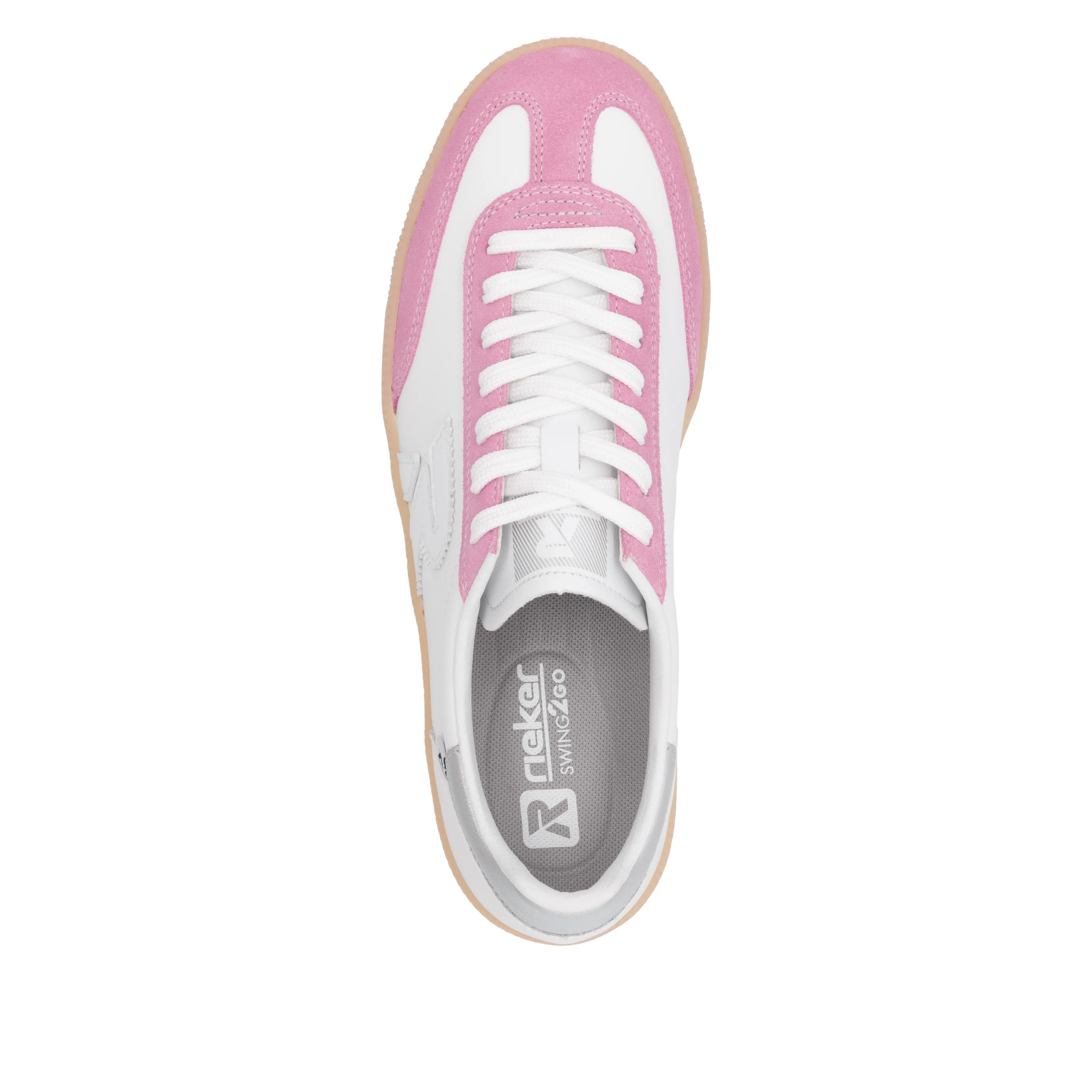 Rieker Sport Woman's Shoe - White | W2200-86 - Image 4