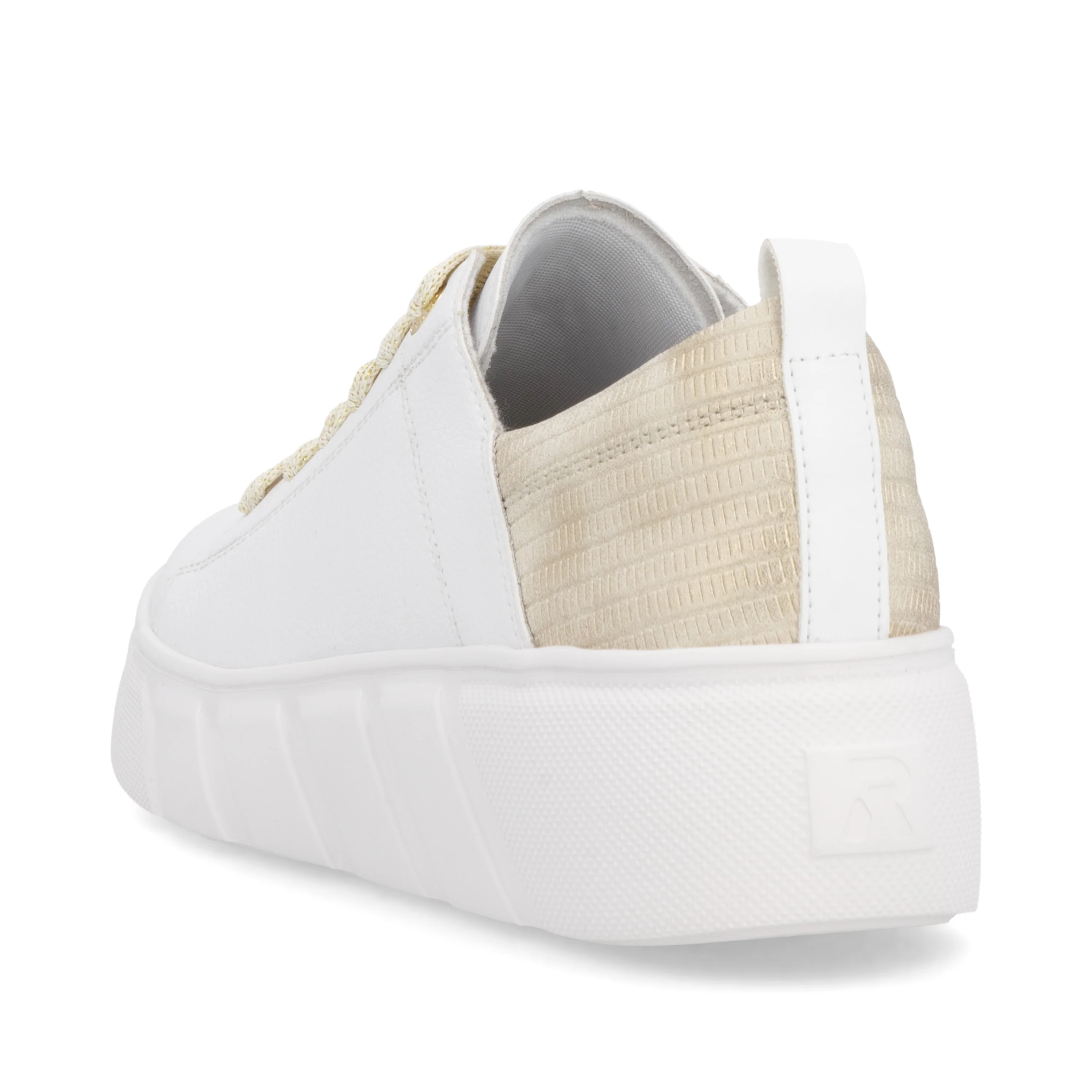 Rieker Sport Woman's Trainers Shoes - White | W2602-81 - Image 3