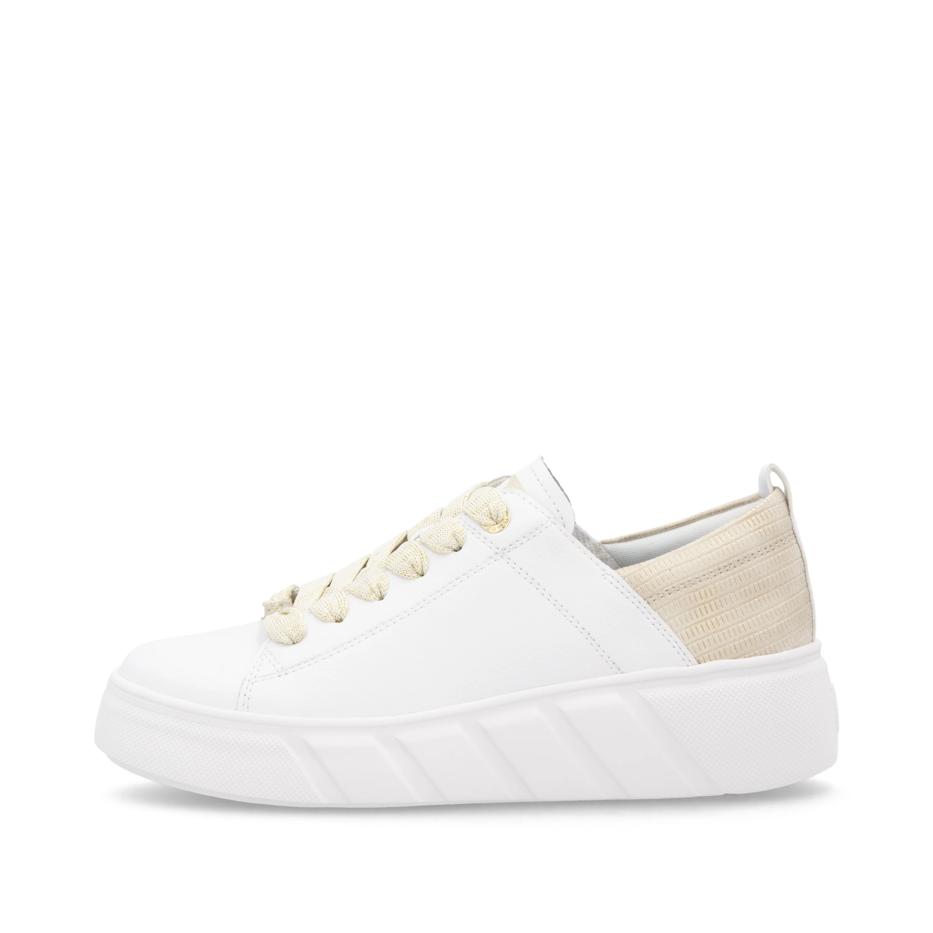 Rieker Sport Woman's Trainers Shoes - White | W2602-81 - Image 5