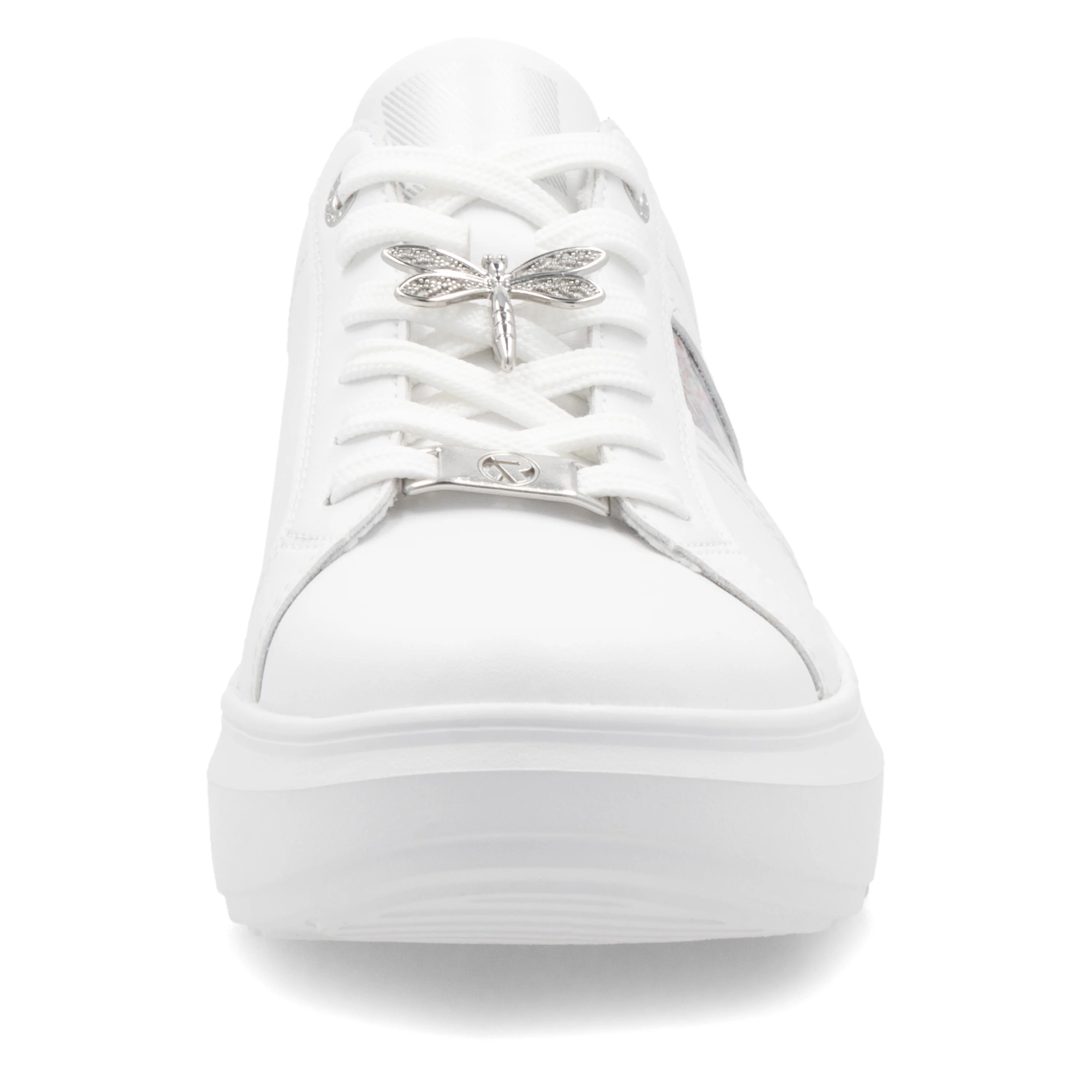 Rieker Sport Woman's Shoes - White | W1202-83 - Image 6