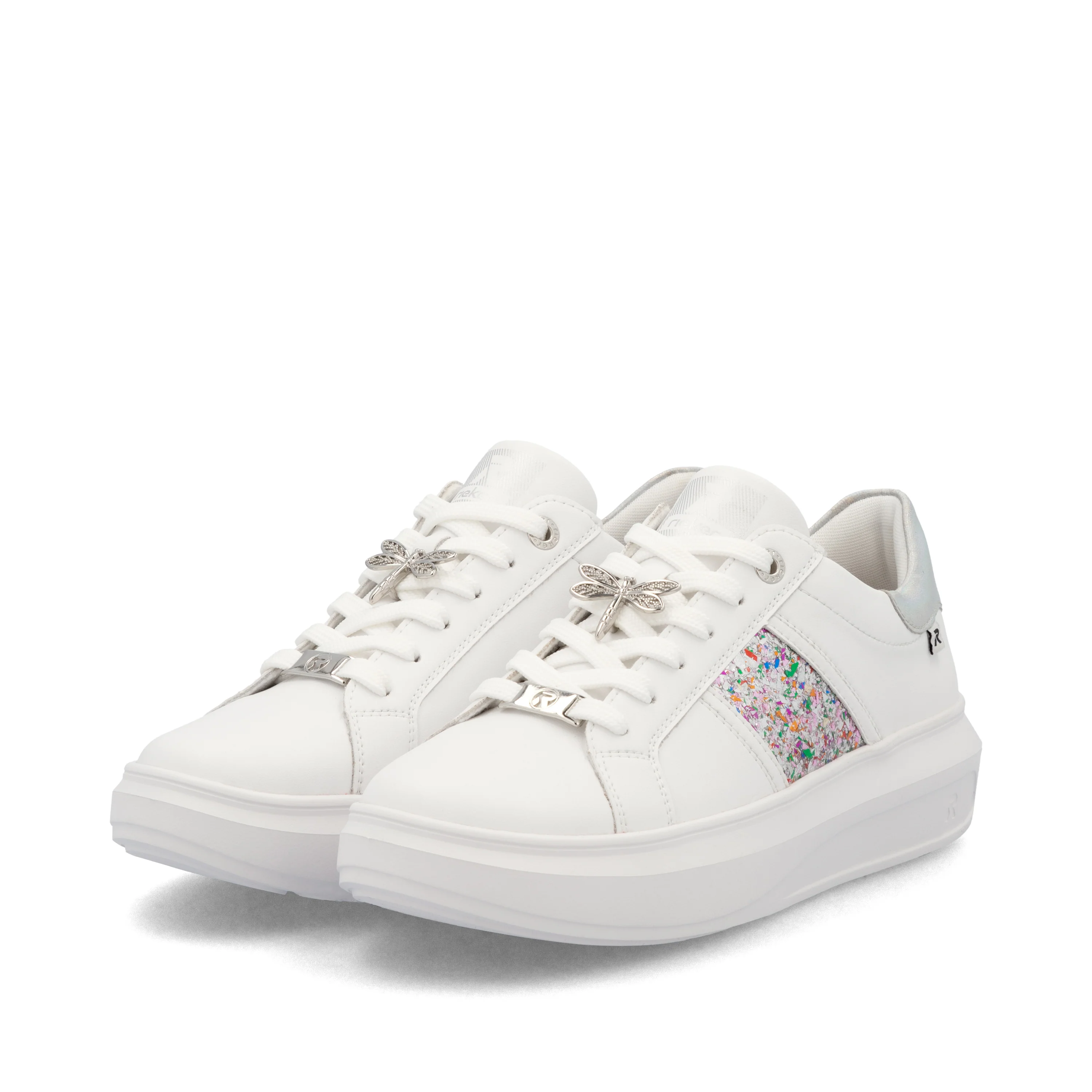 Rieker Sport Woman's Shoes - White | W1202-83 - Image 8