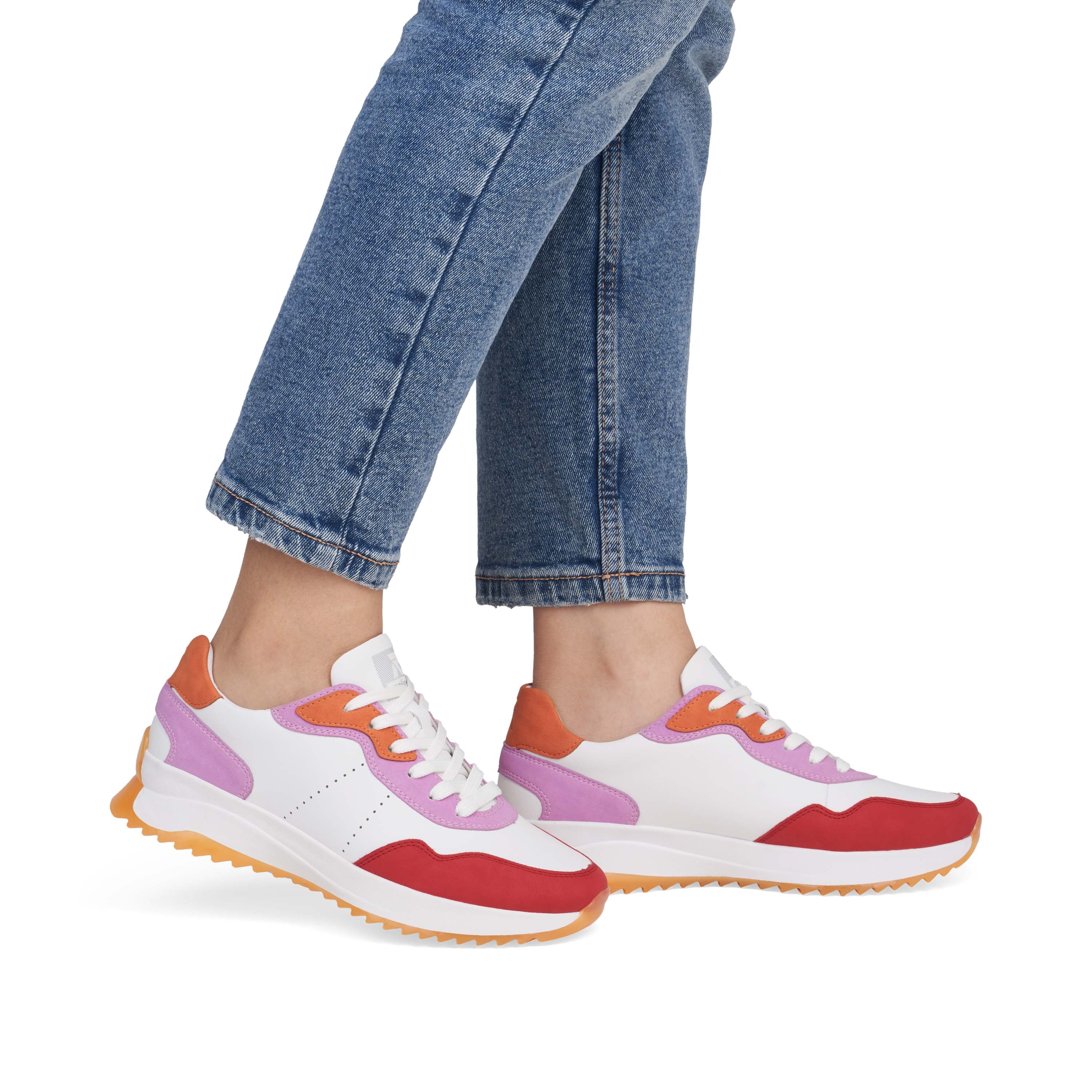 Rieker Sport Woman's Shoes - White | W1308-80 - Image 10