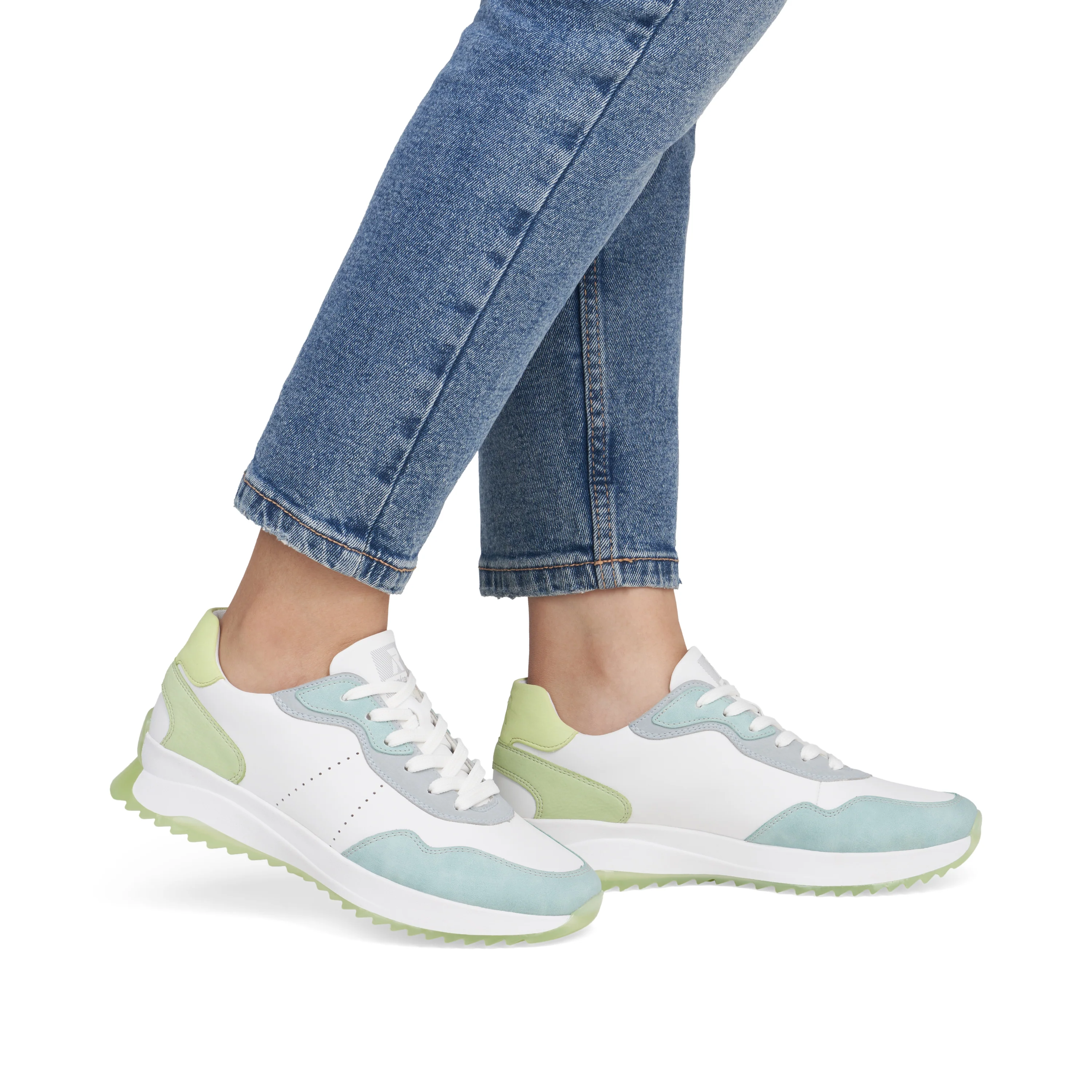 Rieker Sport Woman's Shoes - White | W1308-81 - Image 10