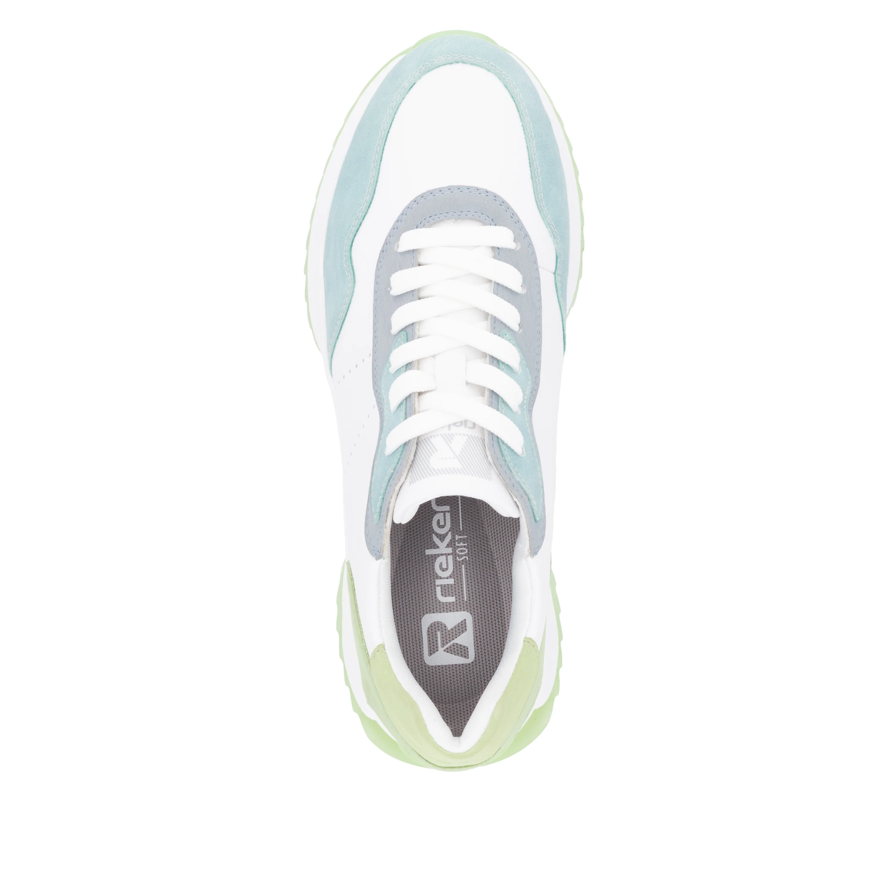 Rieker Sport Woman's Shoes - White | W1308-81 - Image 4