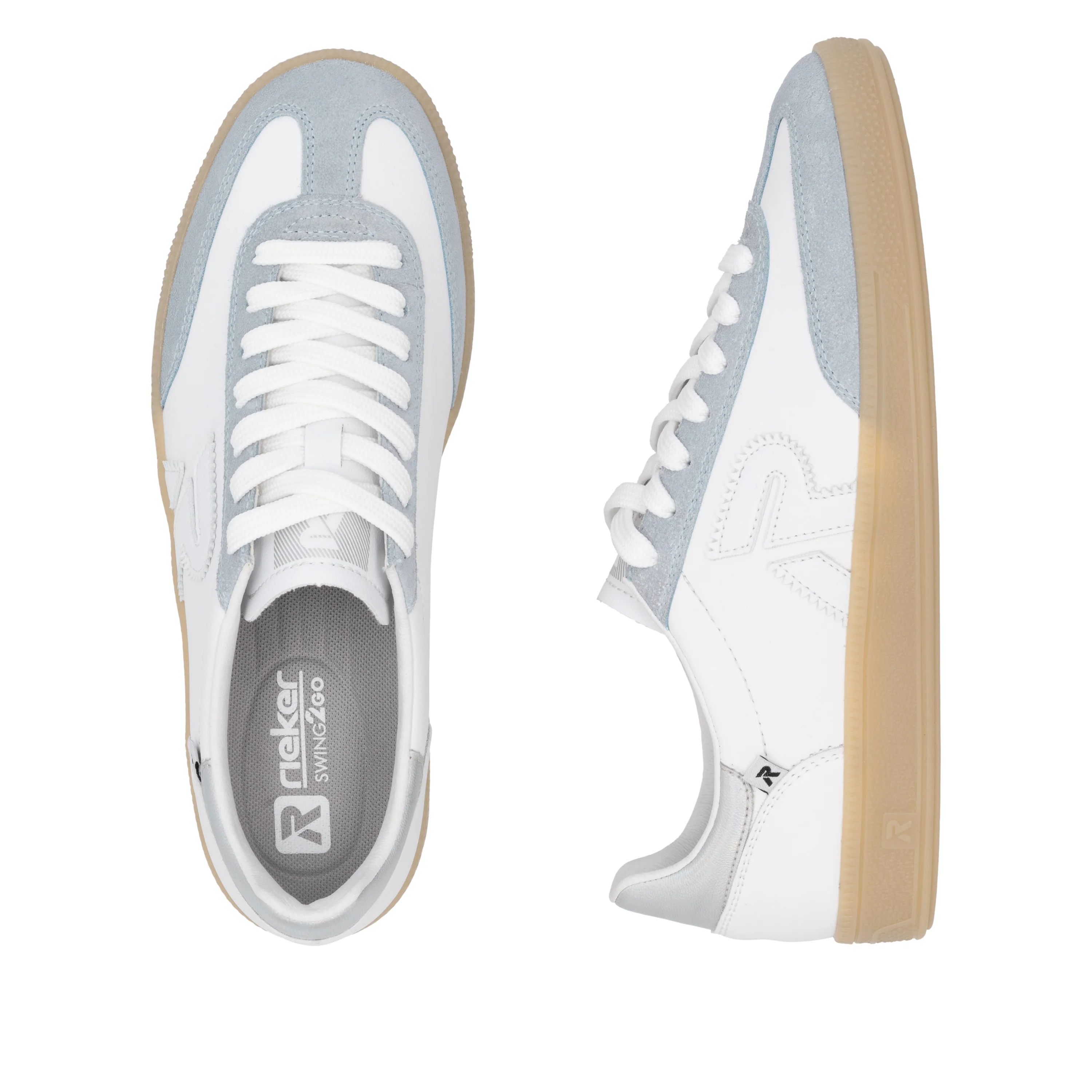 Rieker Sport Woman's Shoes - White | W2200-84 - Image 9
