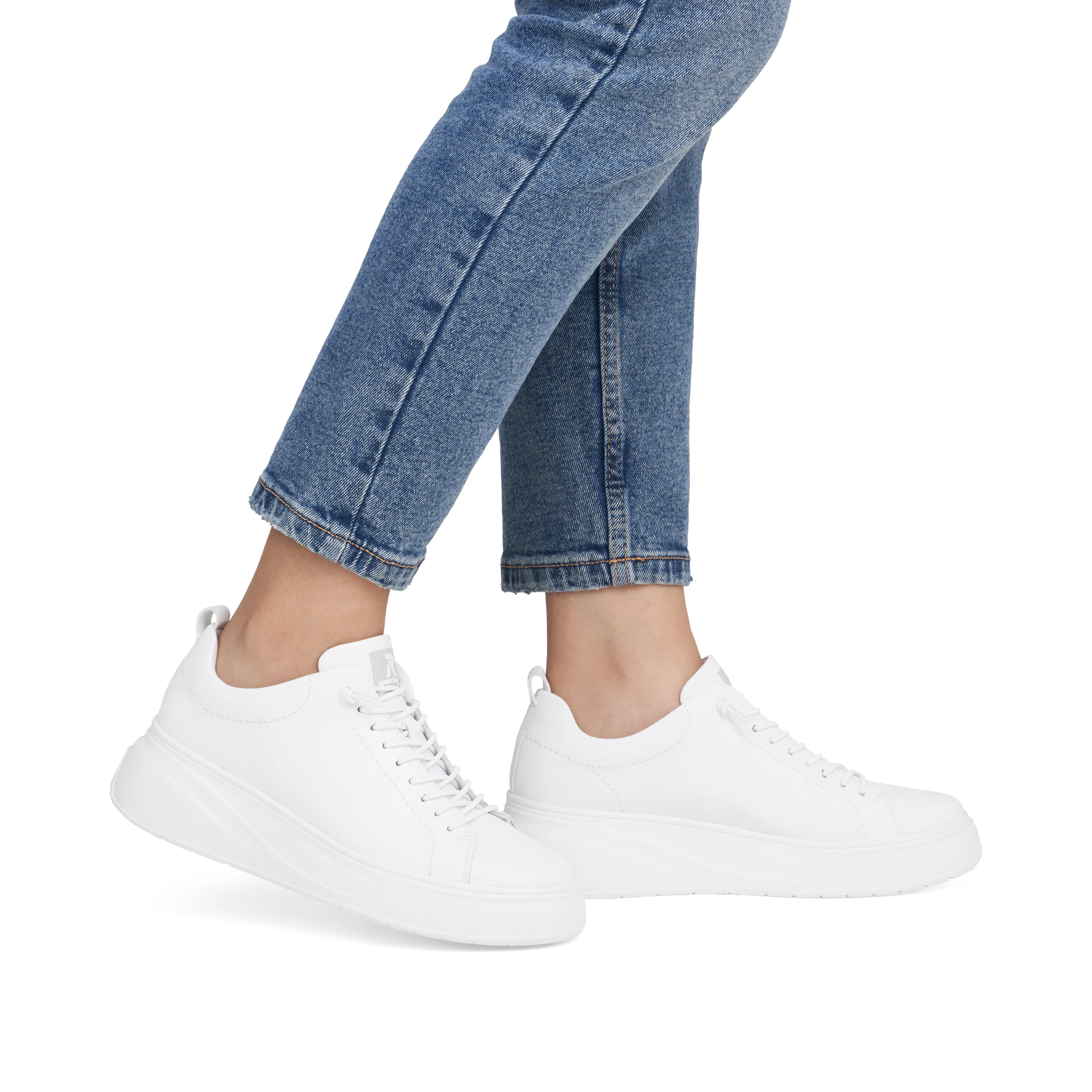 Rieker Woman's Shoe - White | W2301-80 - Image 11