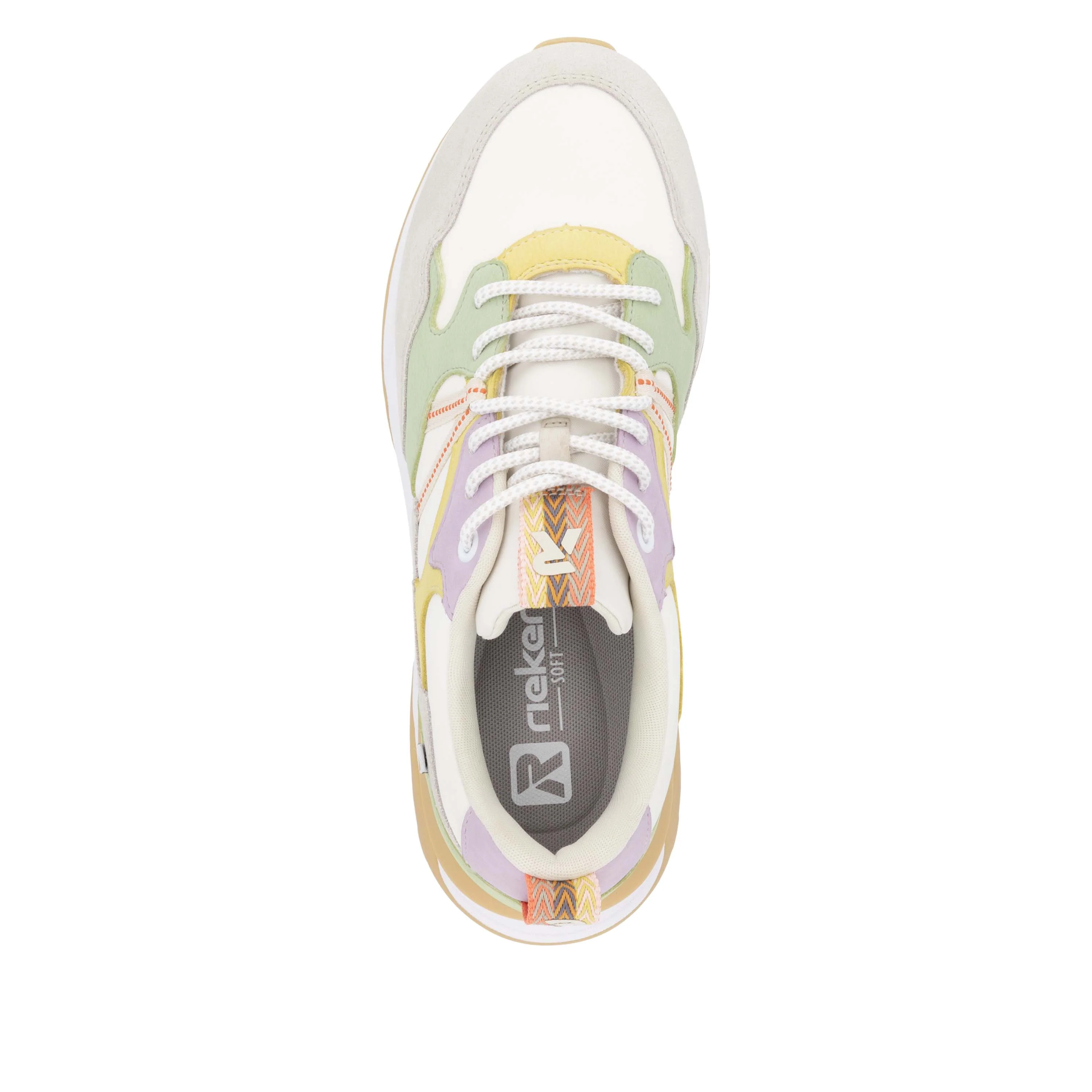 Rieker Sport Woman's Shoes - White | W2501-81 - Image 4