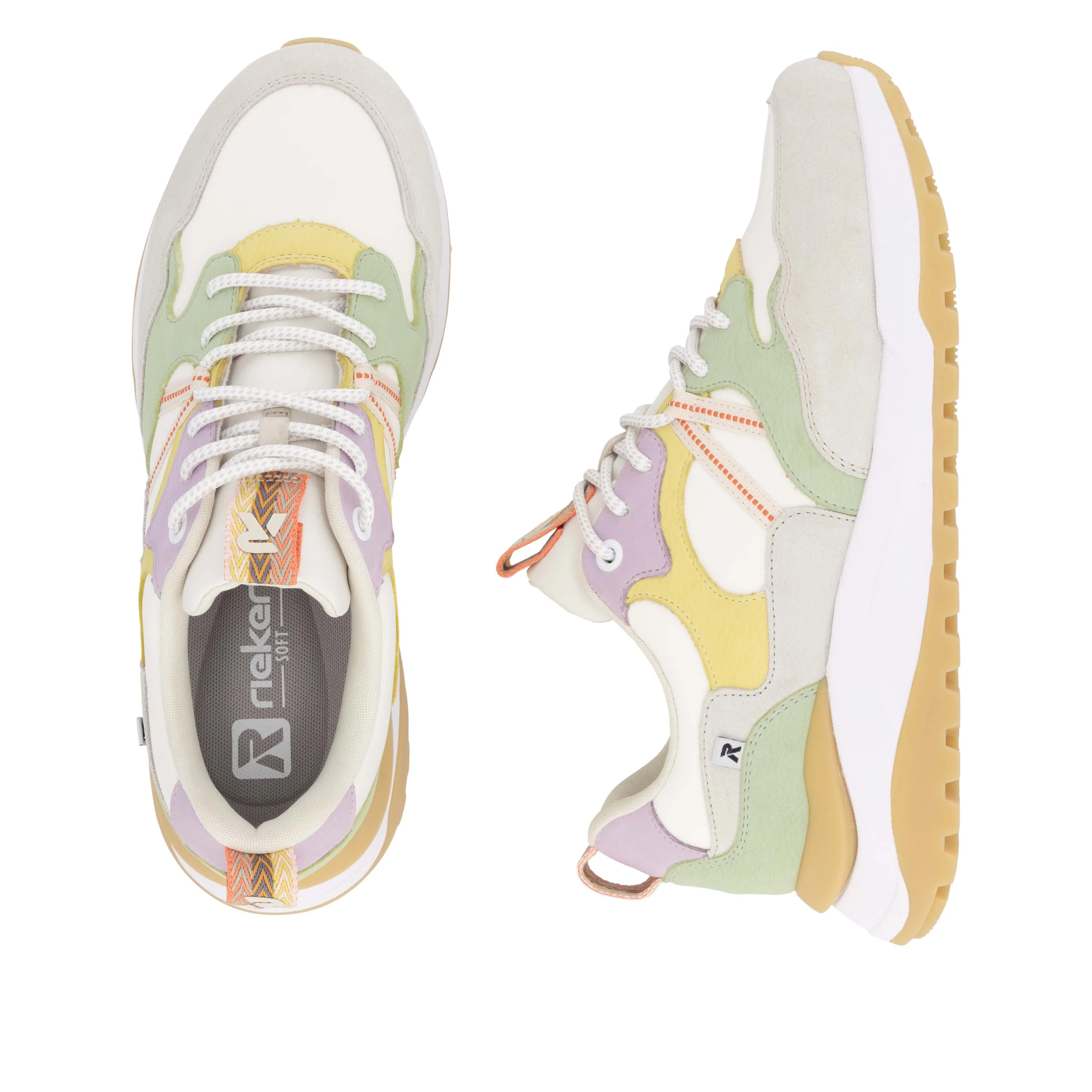 Rieker Sport Woman's Shoes - White | W2501-81 - Image 9