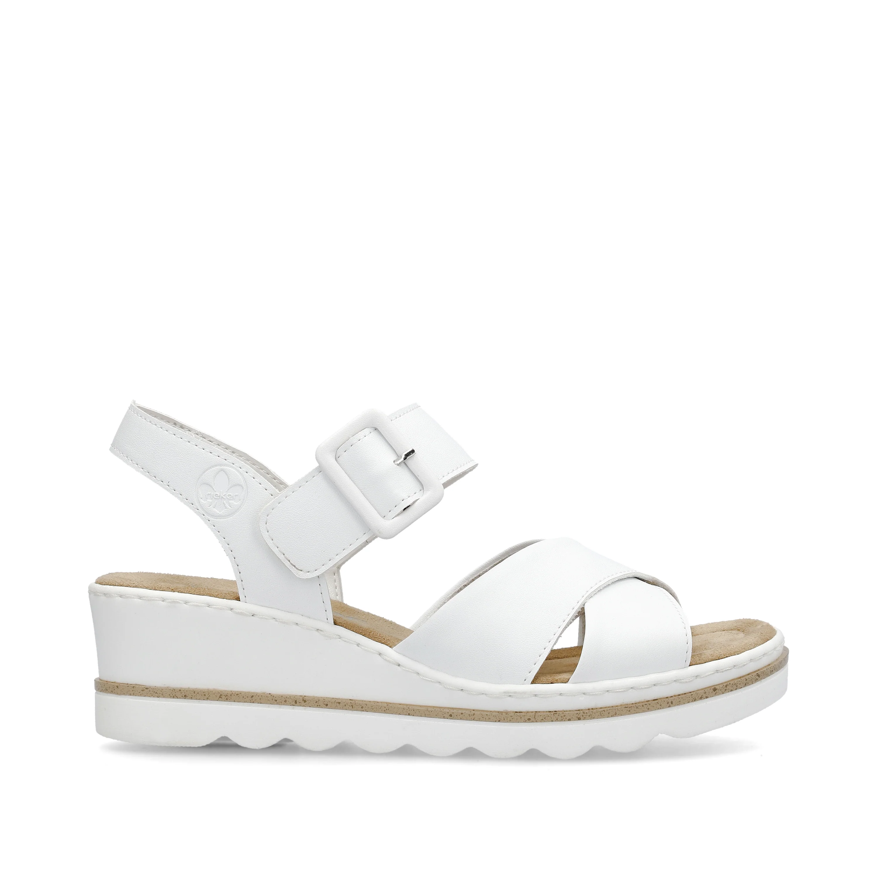 Rieker Woman's Sandals - White | 67463-80 - Image 11