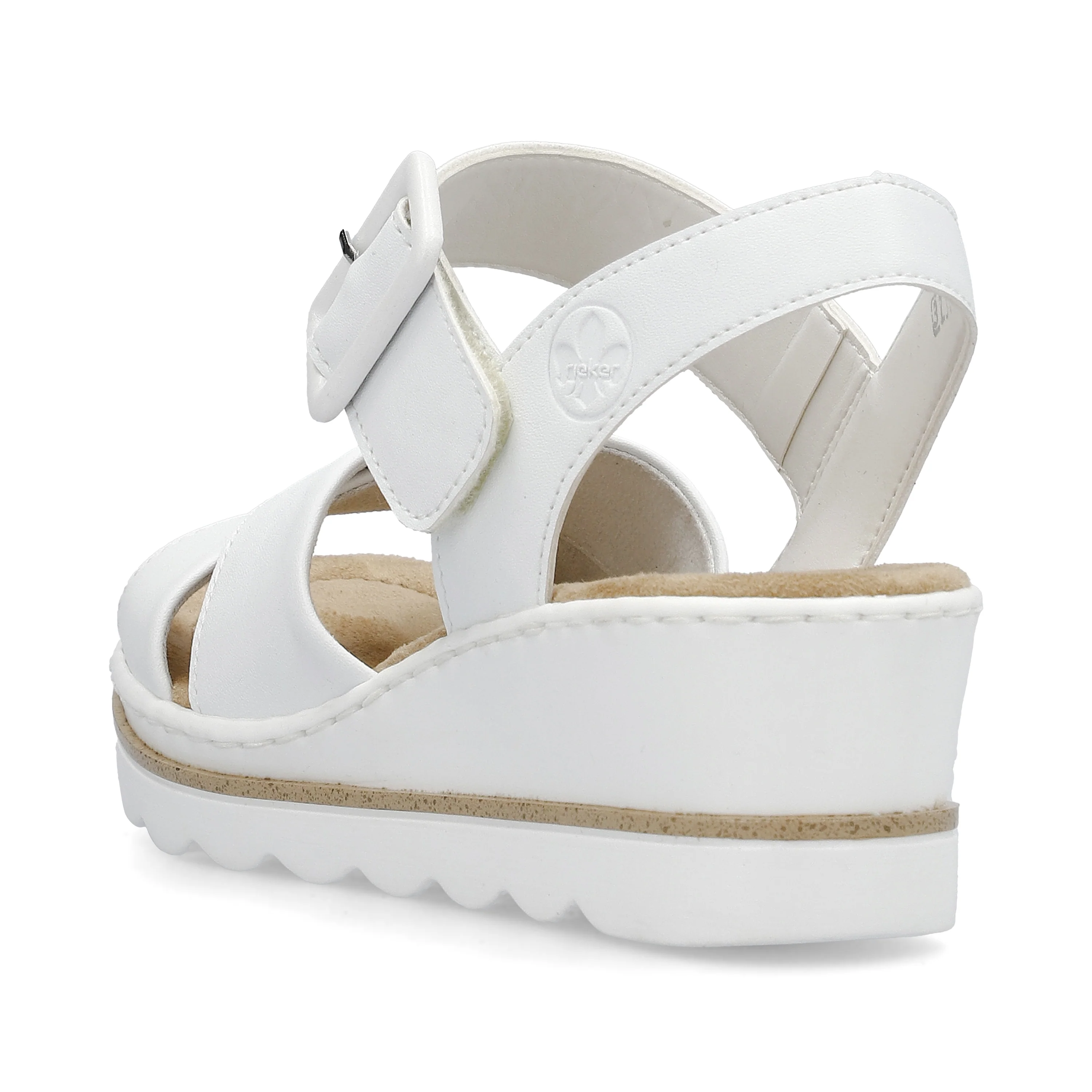 Rieker Woman's Sandals - White | 67463-80 - Image 3