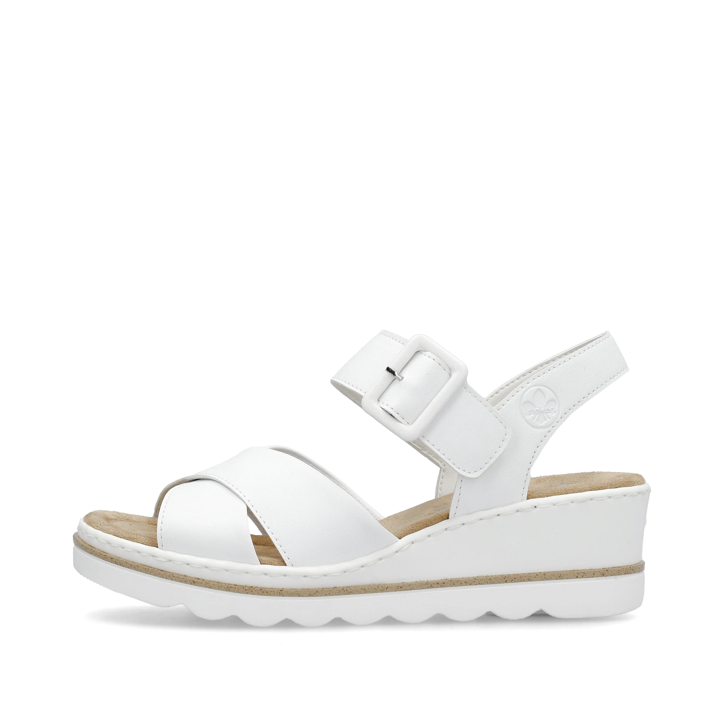 Rieker Woman's Sandals - White | 67463-80 - Image 5