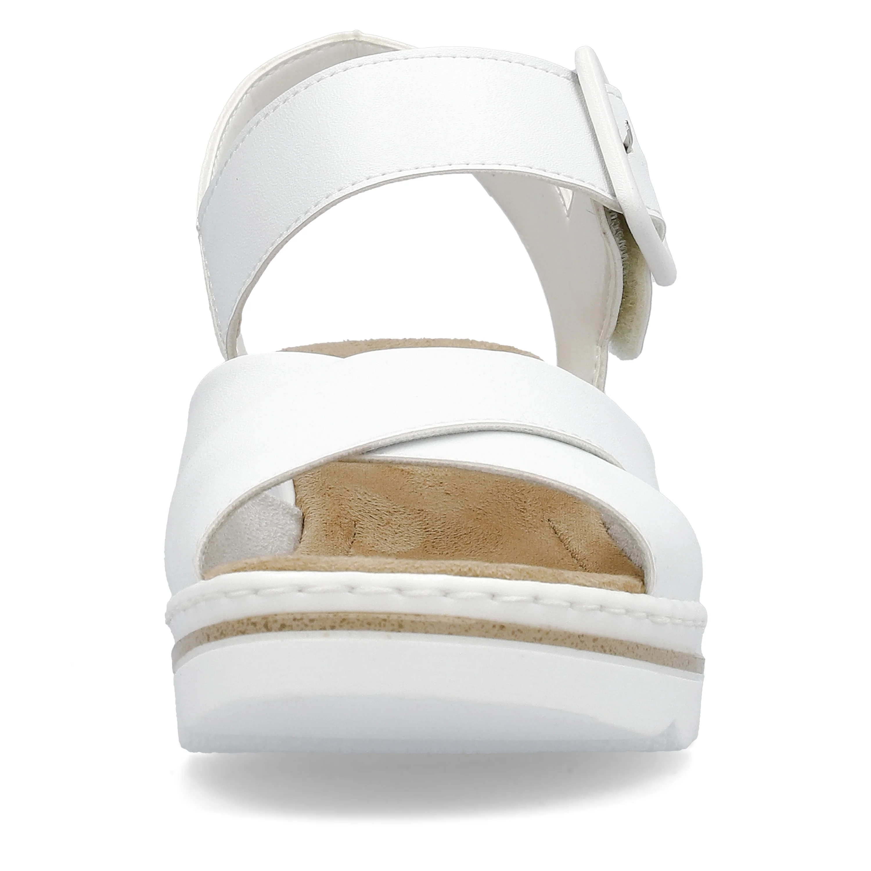 Rieker Woman's Sandals - White | 67463-80 - Image 6