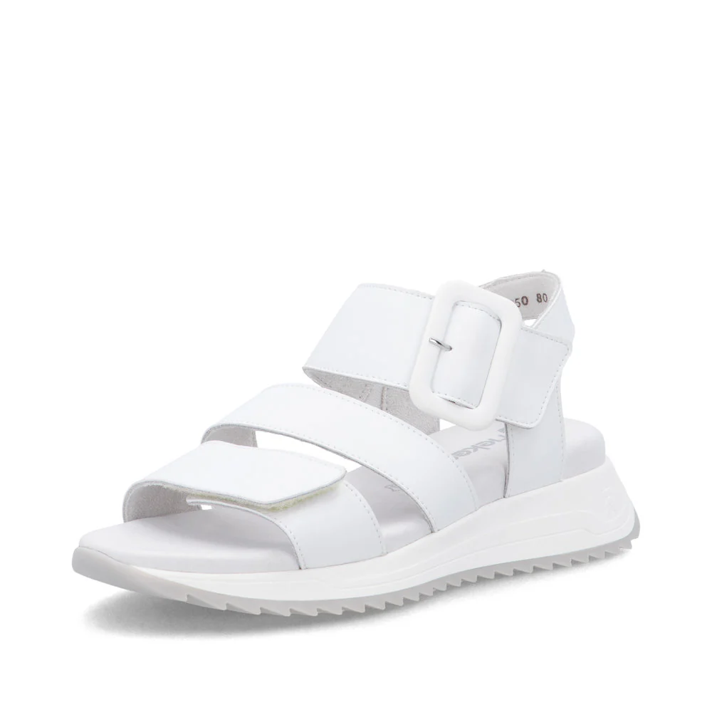 Rieker Sport Woman's Sandal - White | W2950-80