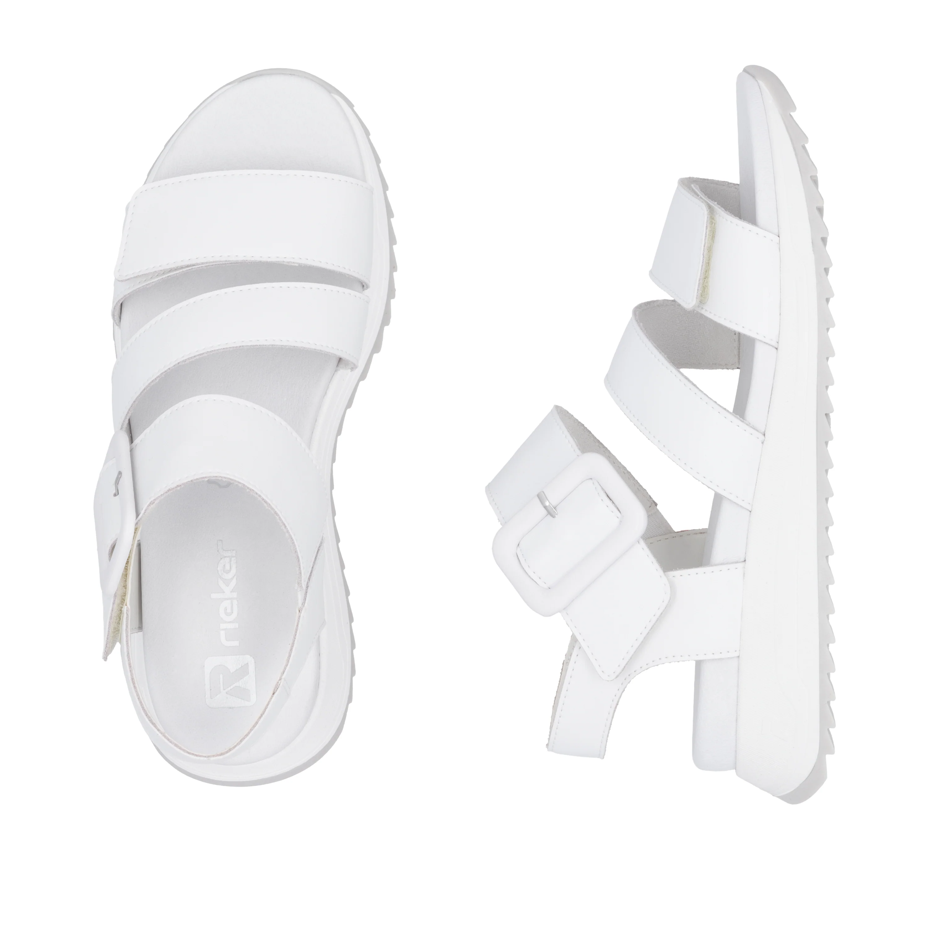 Rieker Sport Woman's Sandal - White | W2950-80 - Image 10