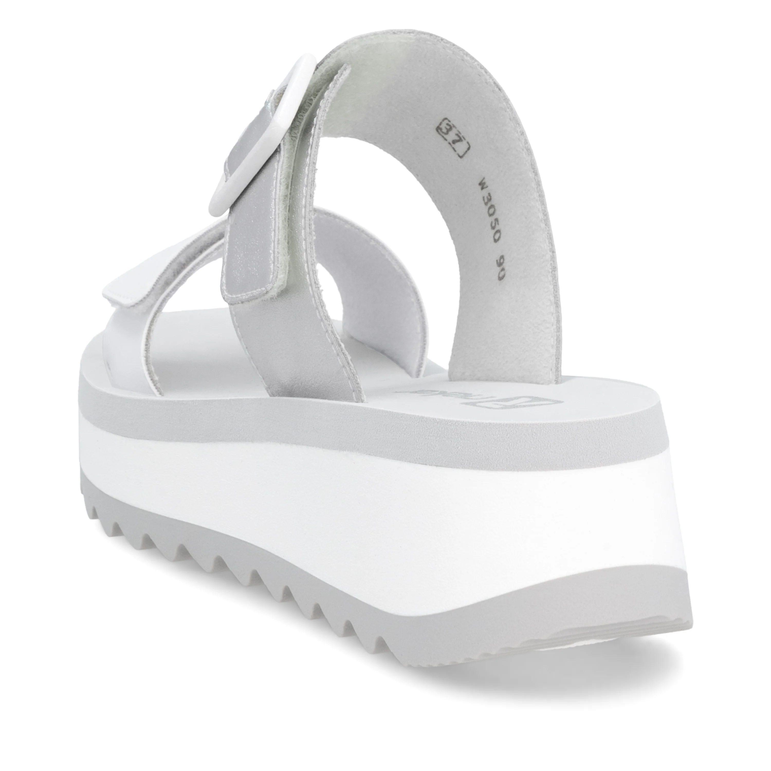 Rieker Sport Woman's Sandals - White | W3050-90 - Image 3