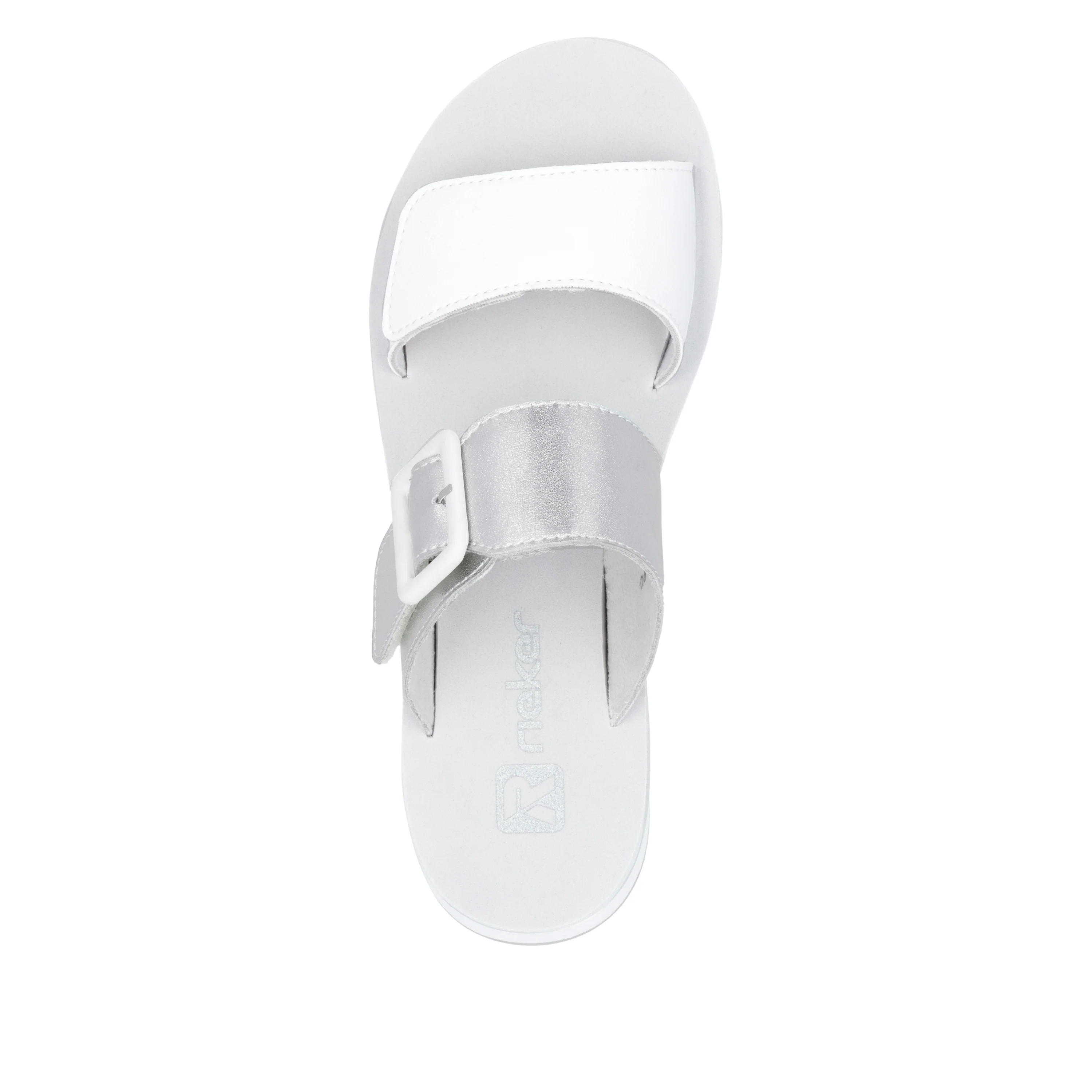 Rieker Sport Woman's Sandals - White | W3050-90 - Image 4