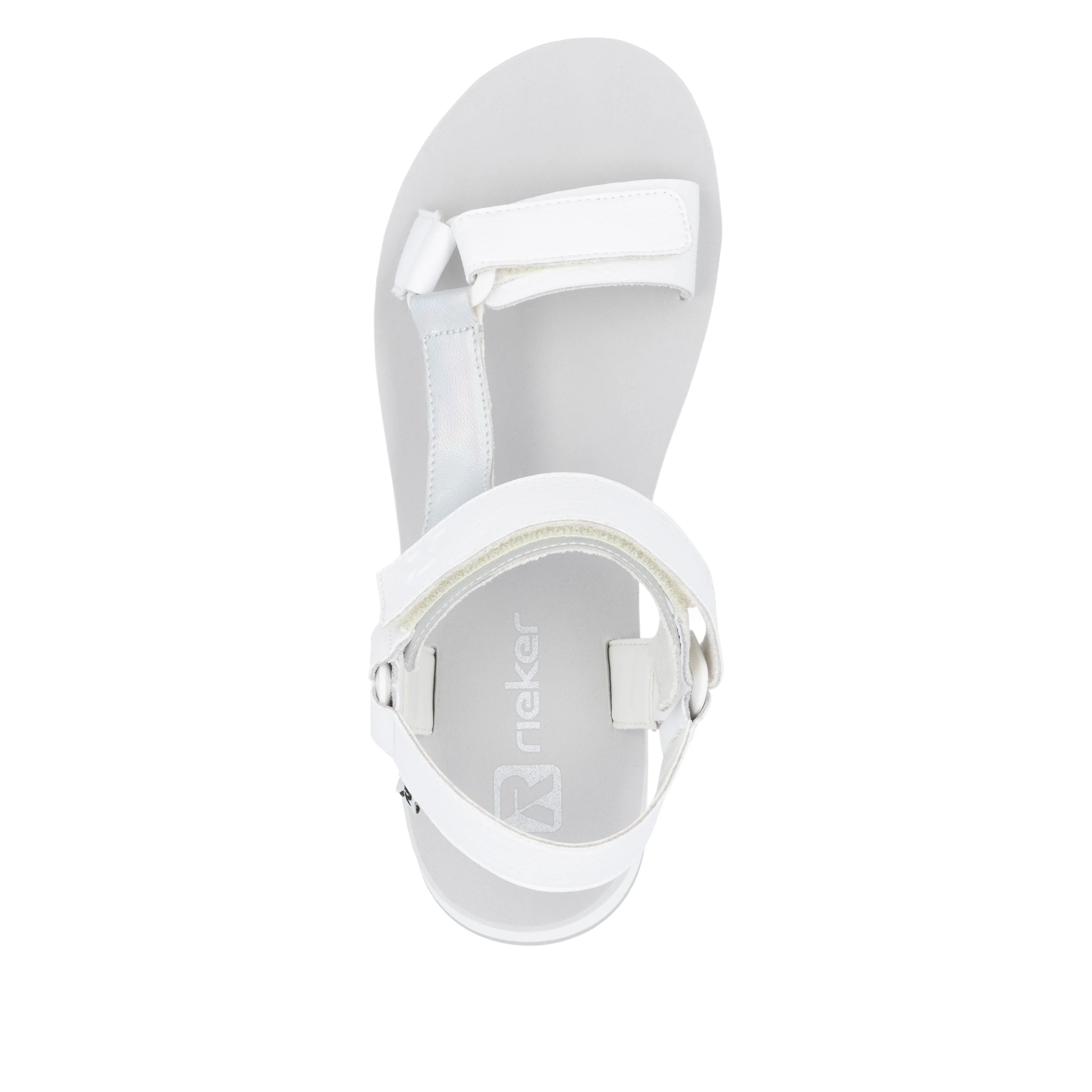 Rieker Sport Woman's Sandals - White | W3051-80 - Image 4