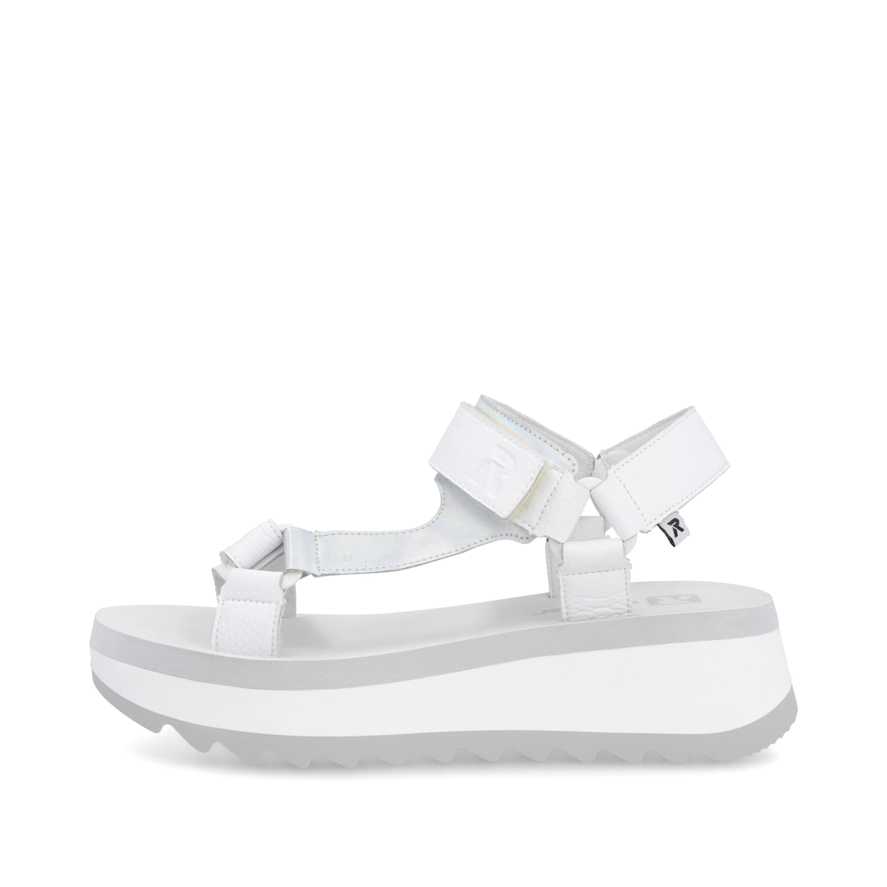 Rieker Sport Woman's Sandals - White | W3051-80 - Image 5