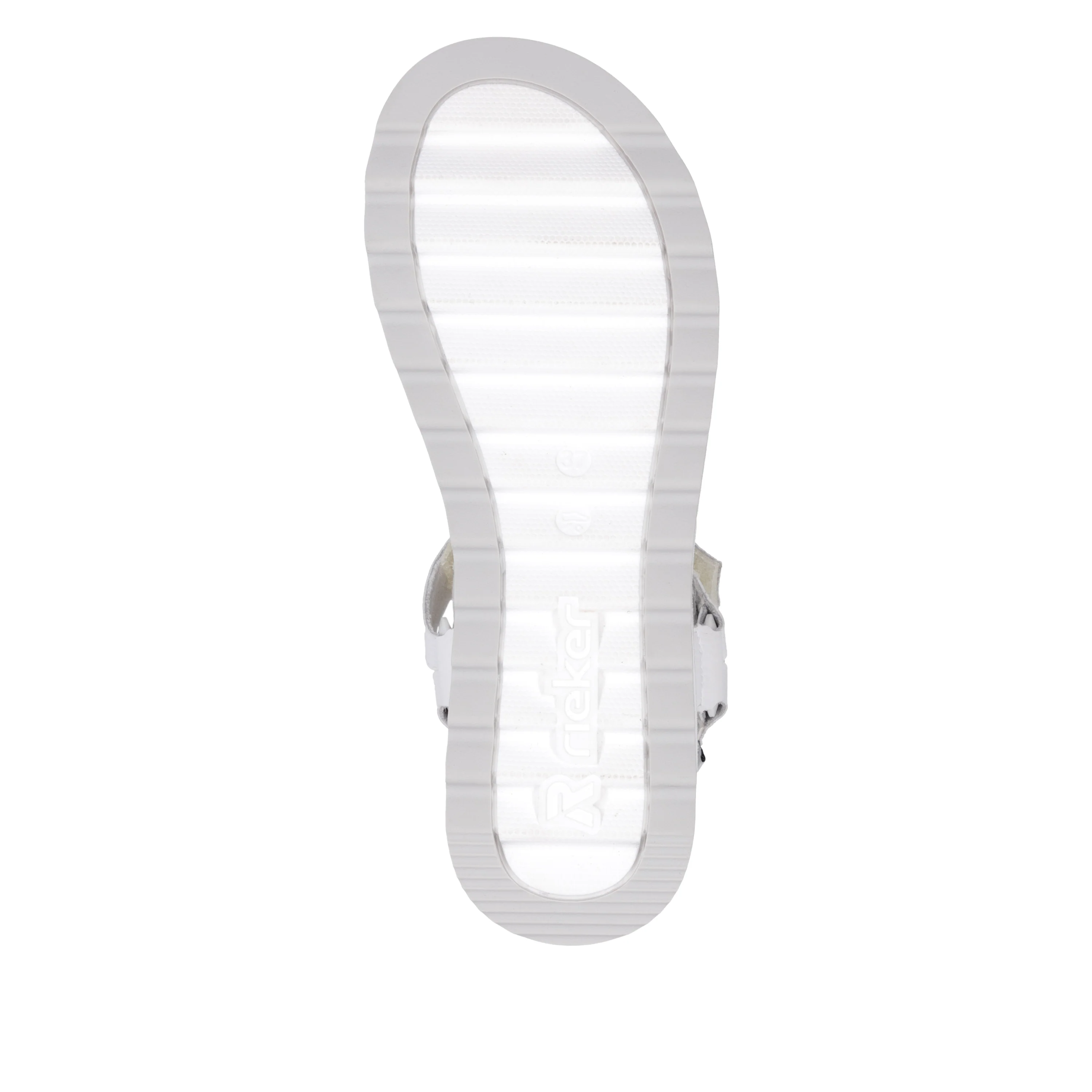 Rieker Sport Woman's Sandals - White | W3051-80 - Image 7