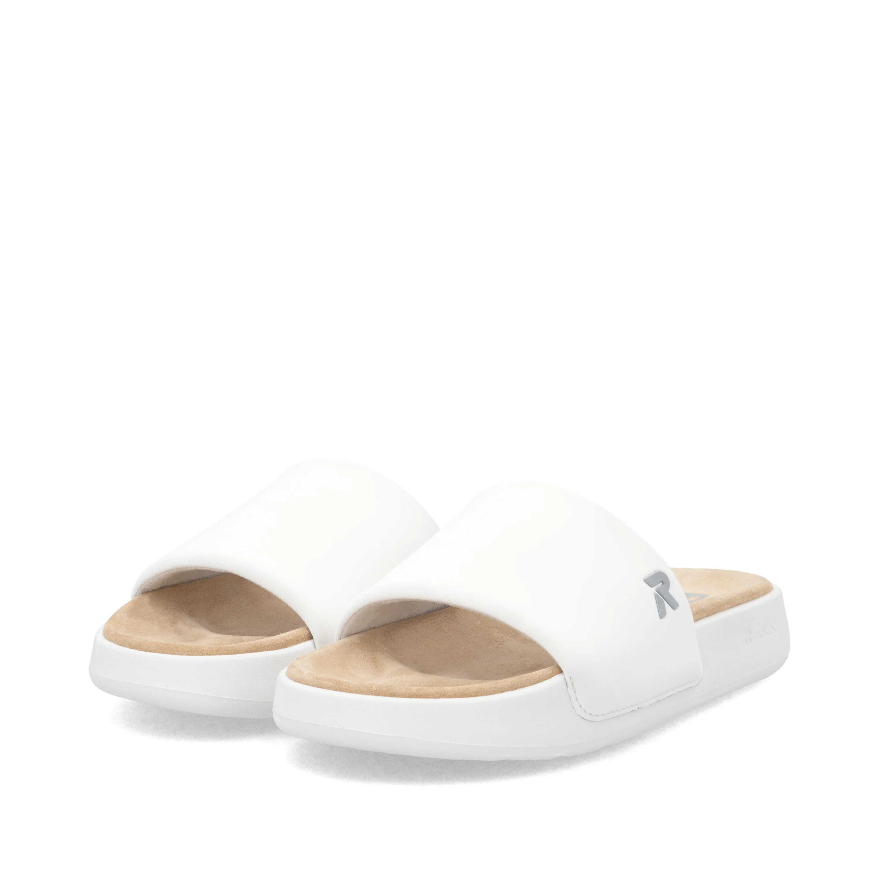 Rieker Sport Woman's Sandals - White | W3250-80 - Image 8