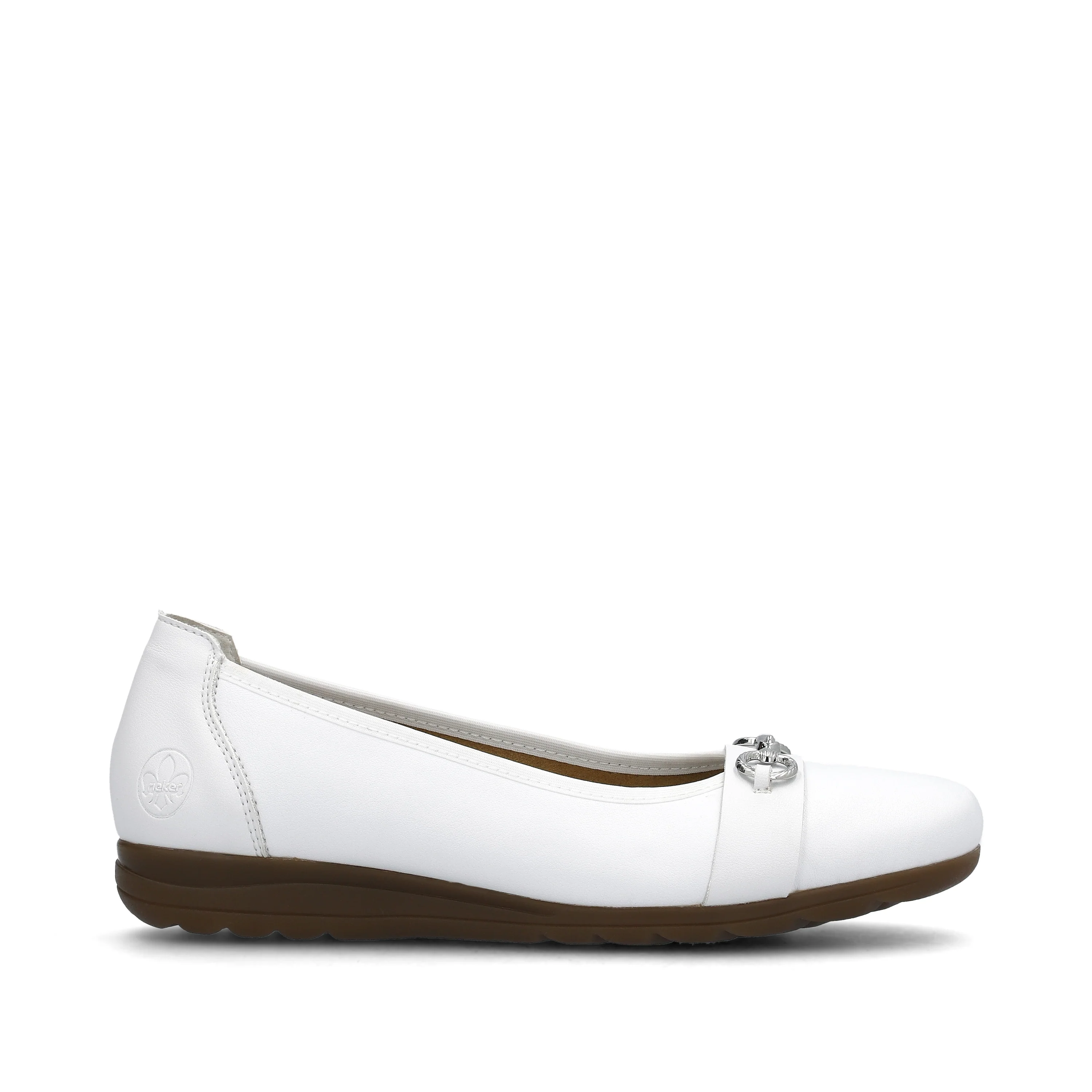 Rieker Woman's Shoes - White | L9360-80 - Image 11