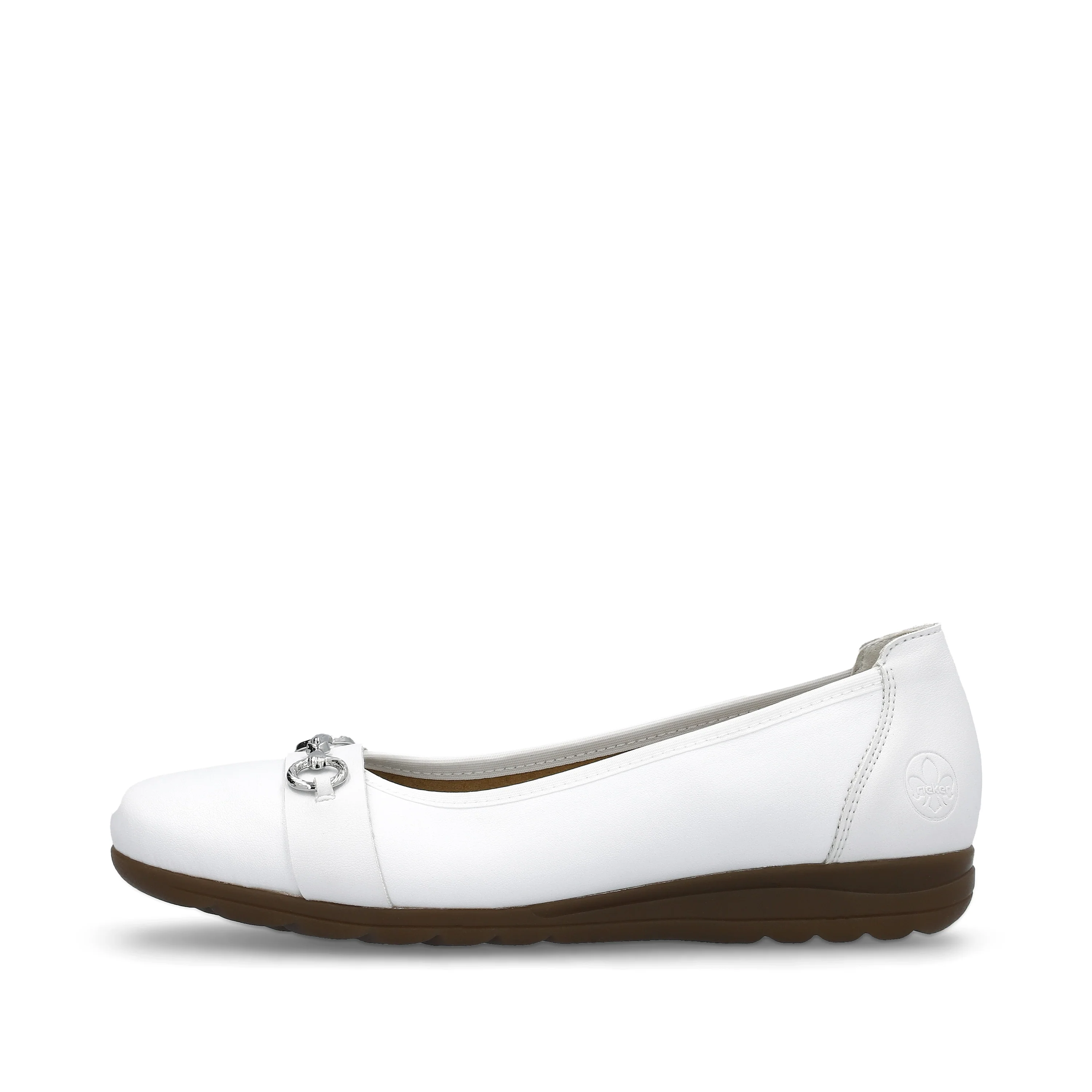 Rieker Woman's Shoes - White | L9360-80 - Image 5