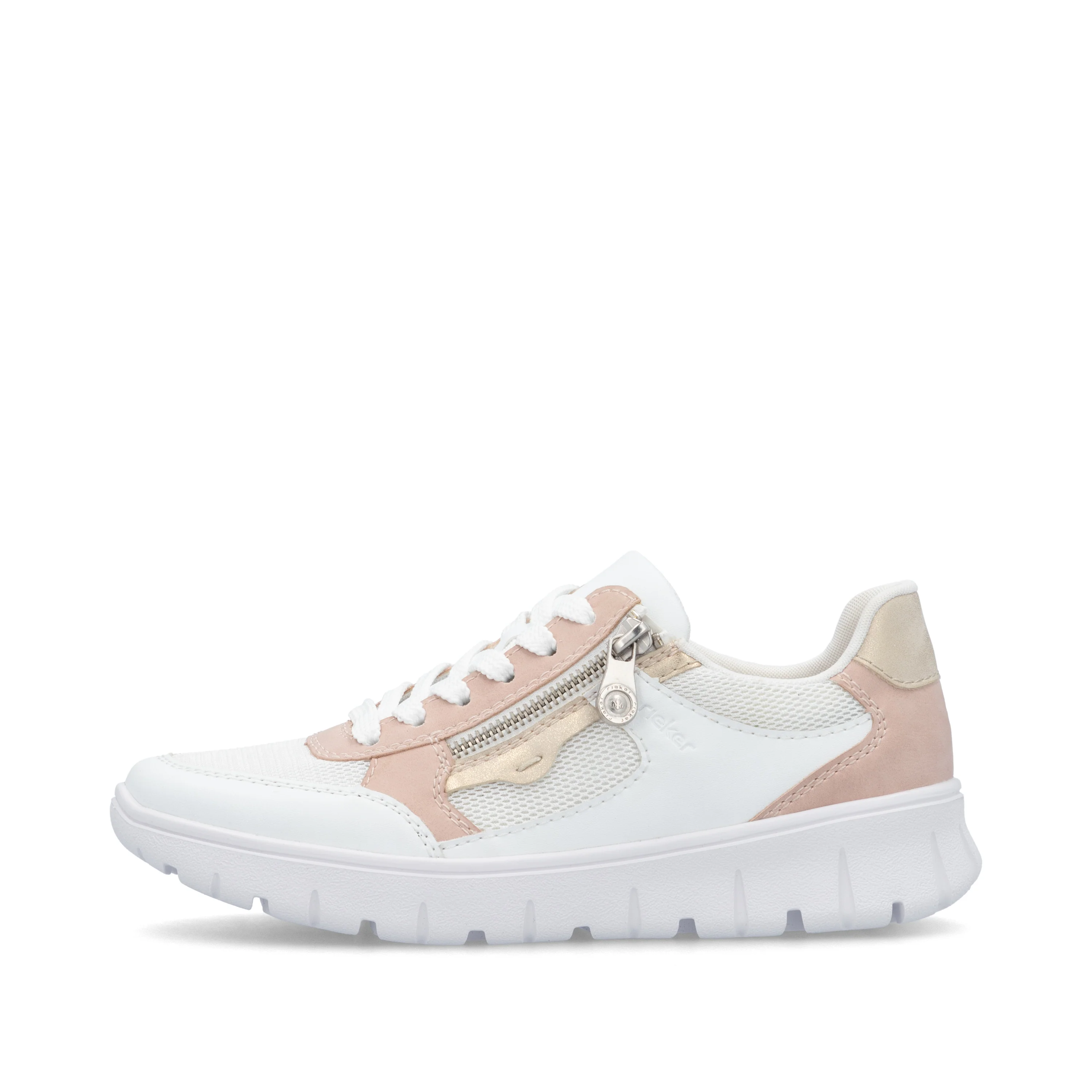 Rieker Woman's Trainers,Sneakers Shoes - White | N1300-90 - Image 5