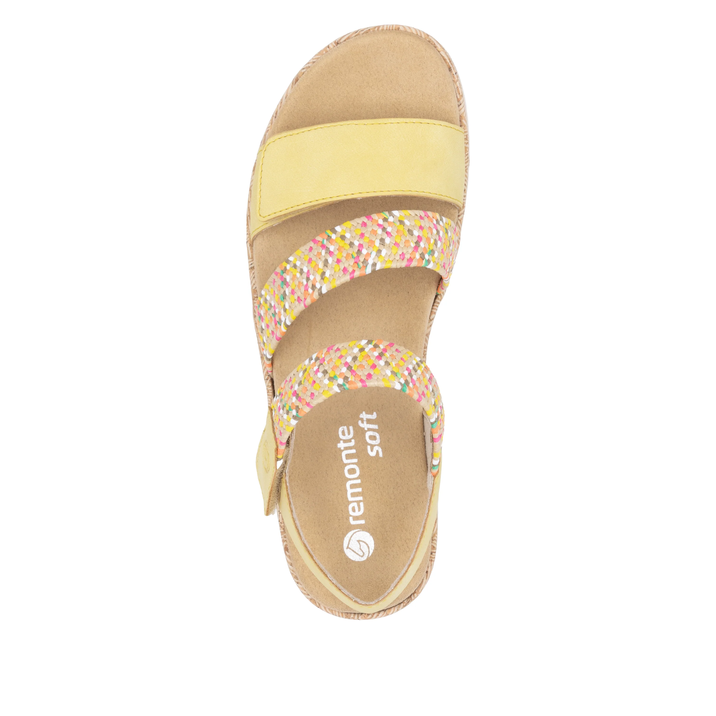 remonte Woman's Sandals - Yellow | R6861-68 - Image 4
