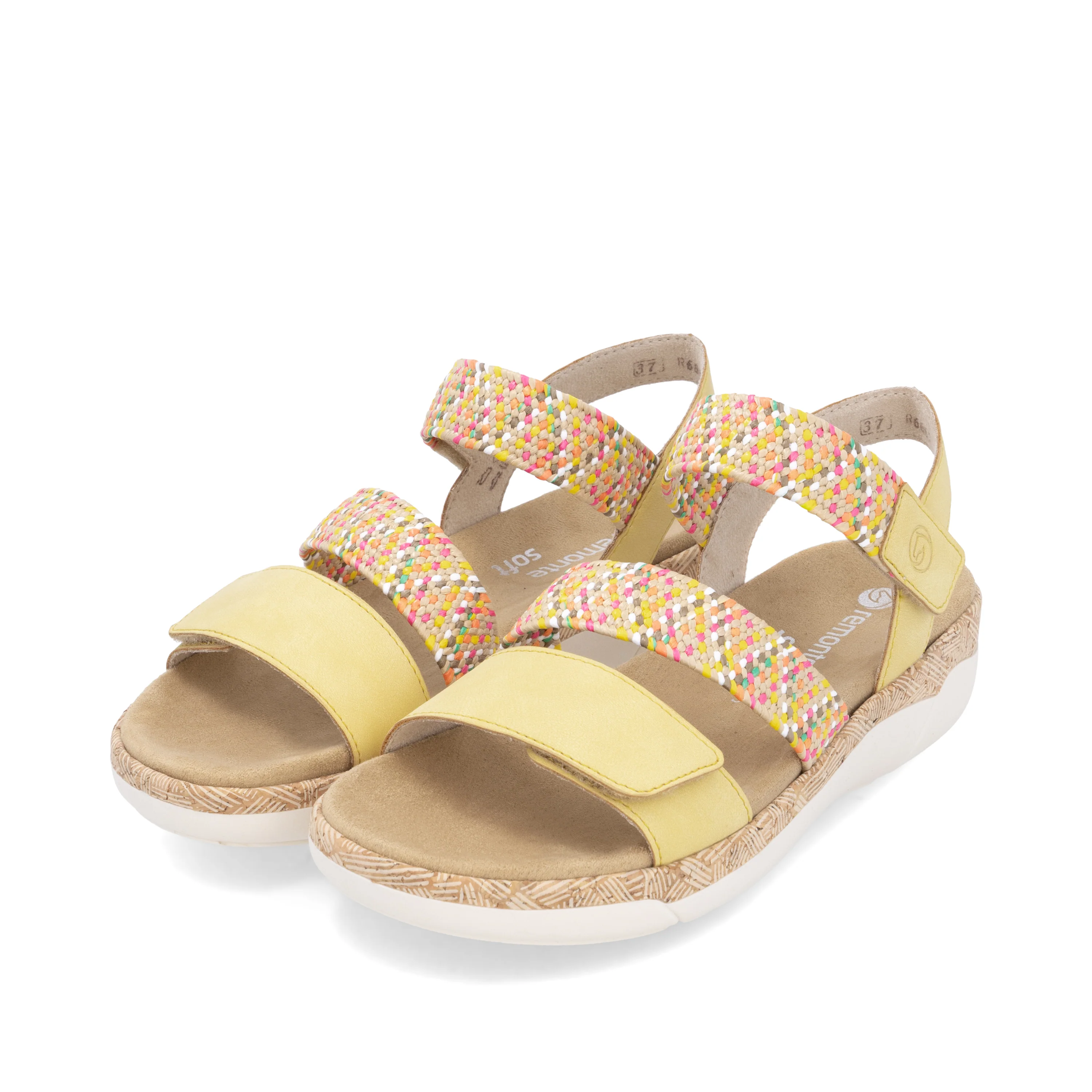 remonte Woman's Sandals - Yellow | R6861-68 - Image 8