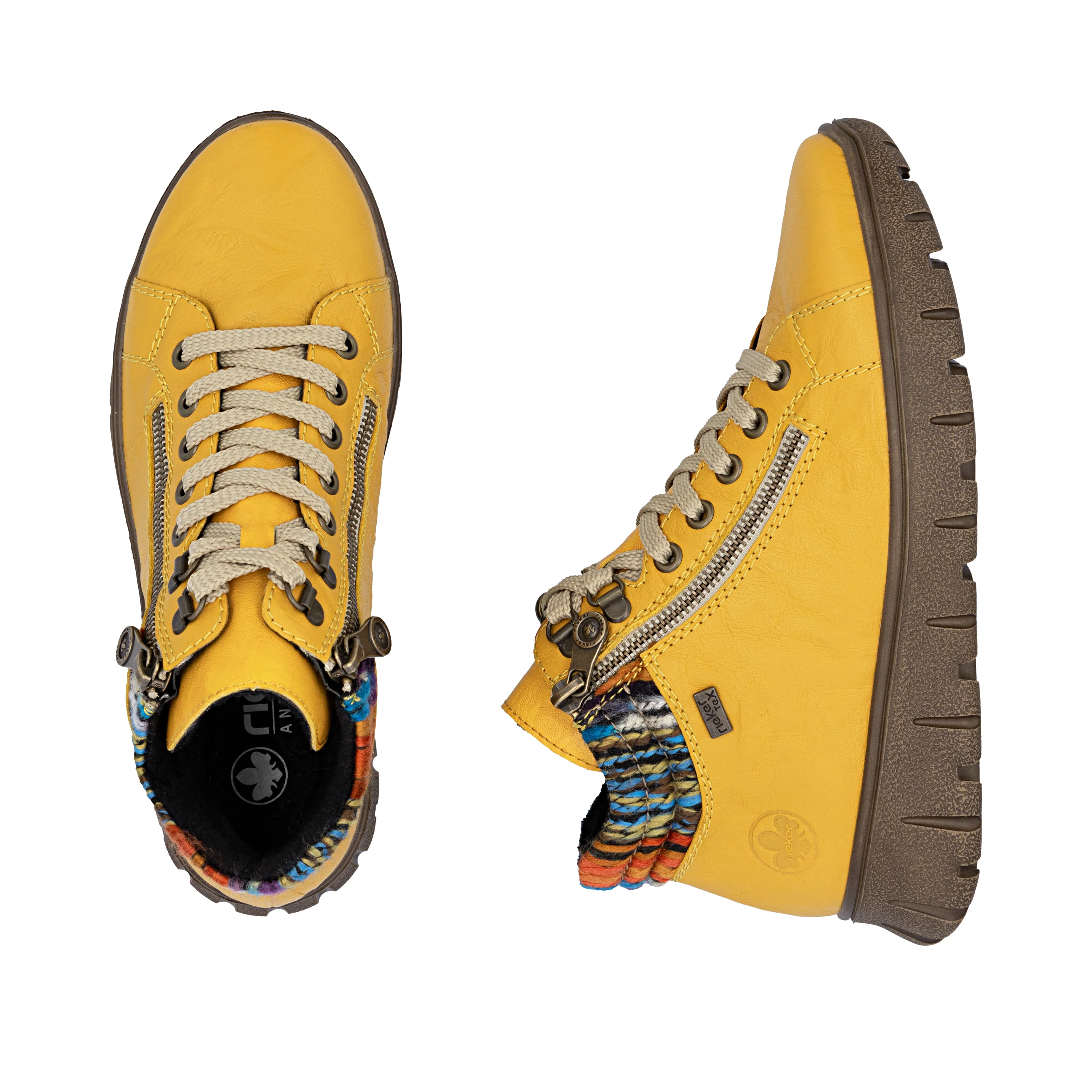 Rieker Woman's Boots - Yellow | N1305-68 - Image 9